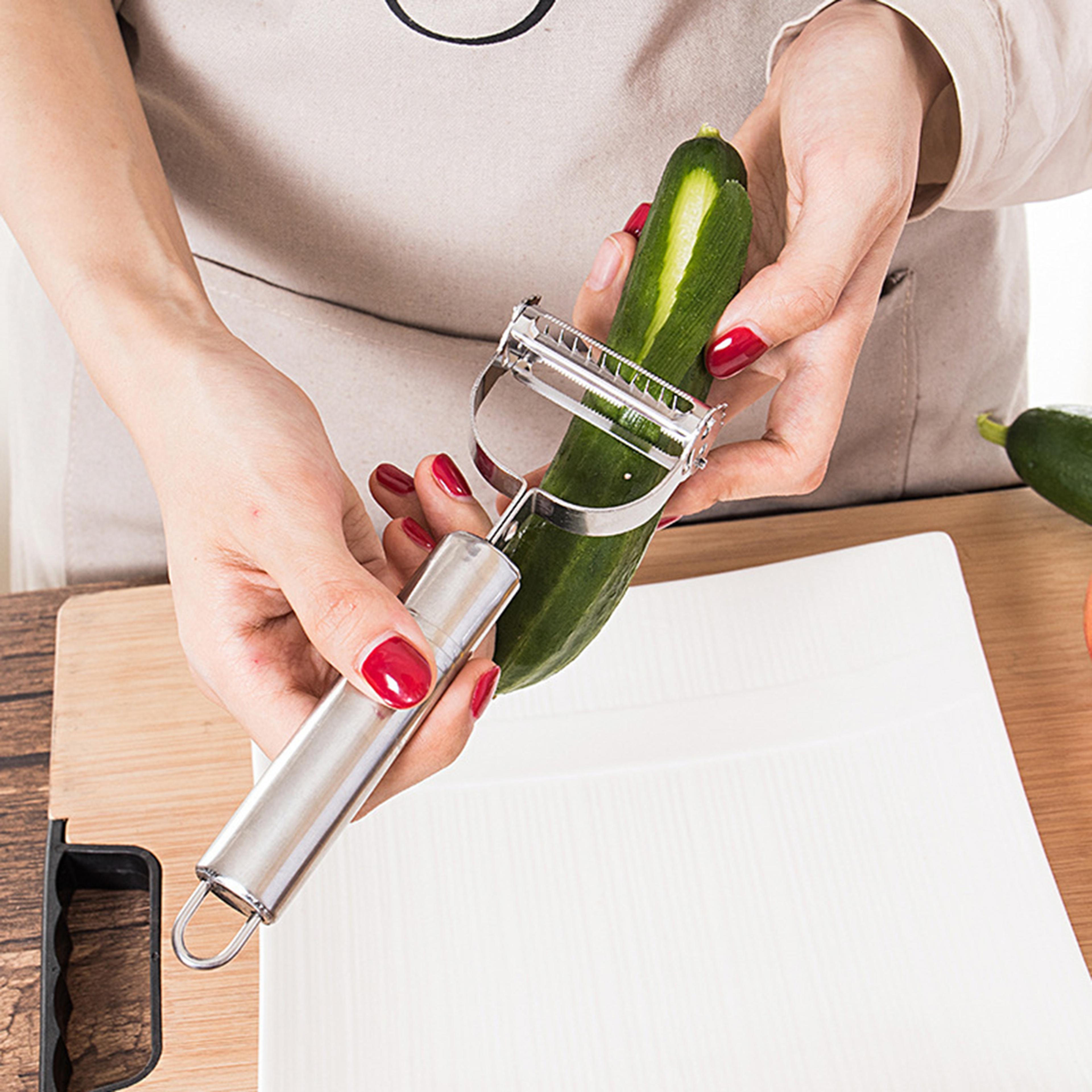 Premium Stainless Steel Multifunction Vegetable  Fruit Peeler 1