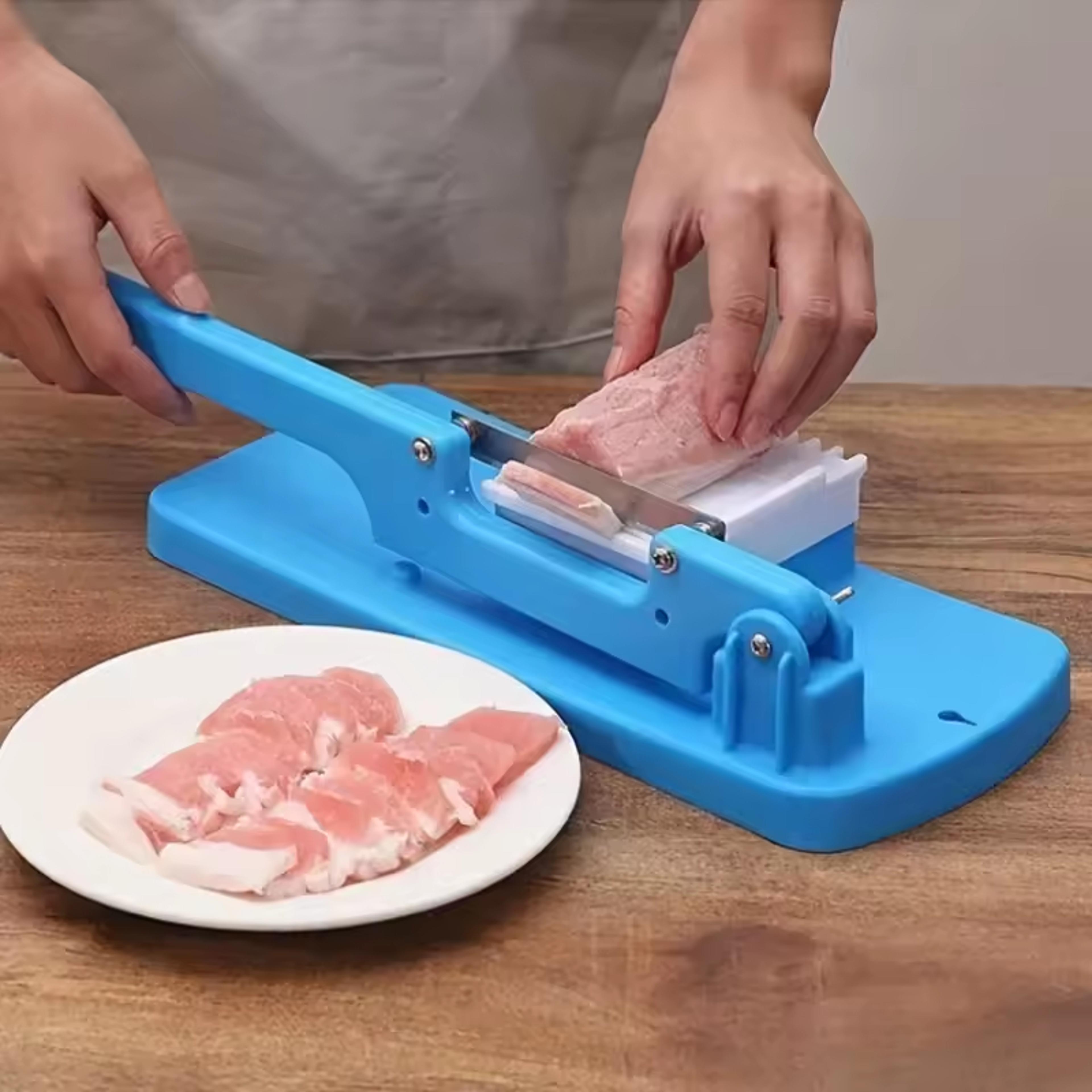 portable manual meat slicer and vegetable grater for home kitchen