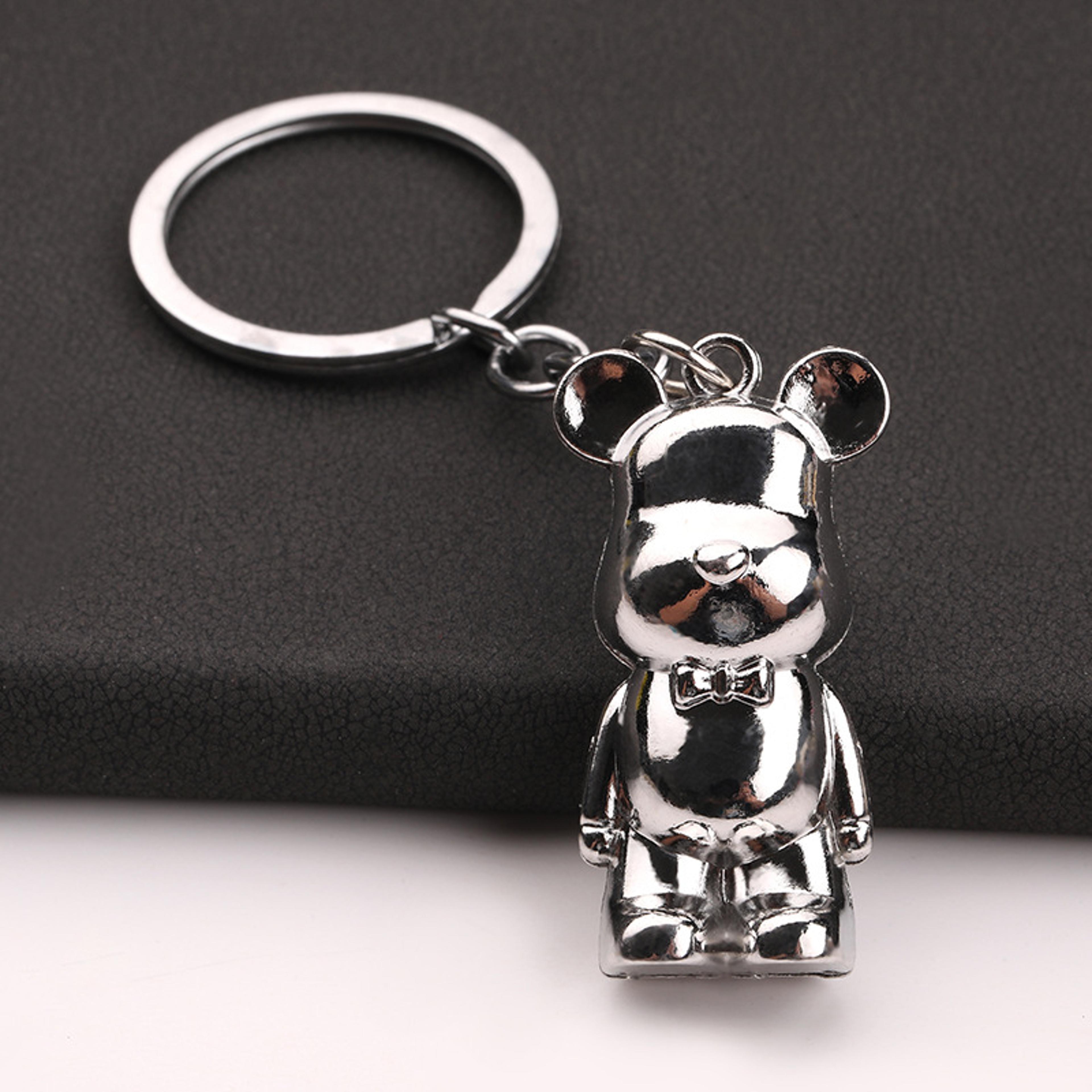 Premium Cute Zinc Alloy Bear Keychain For Car  Bag Accessories 2