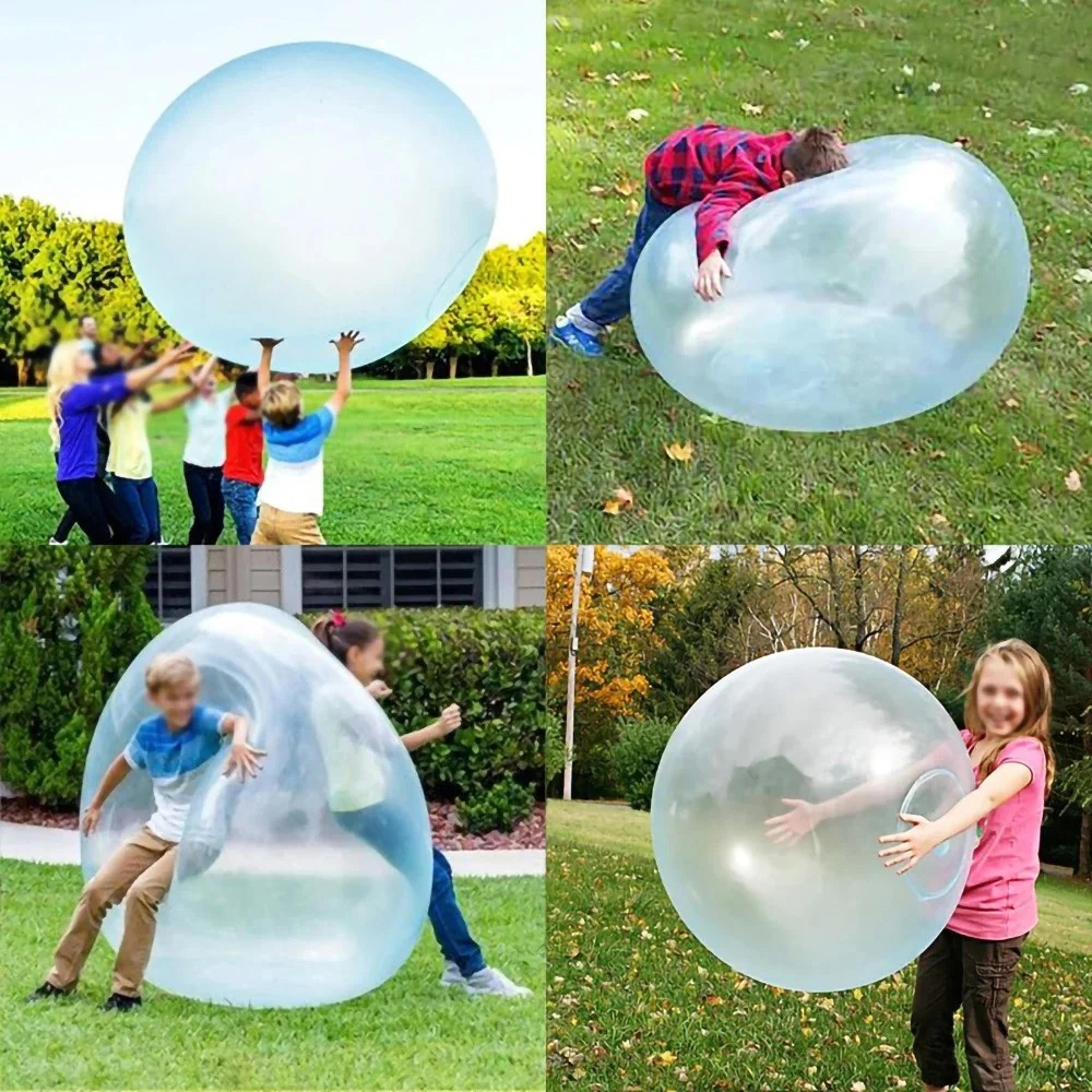Inflatable Bubble Ball Toy For Kids Outdoor Water  Beach Fun 2