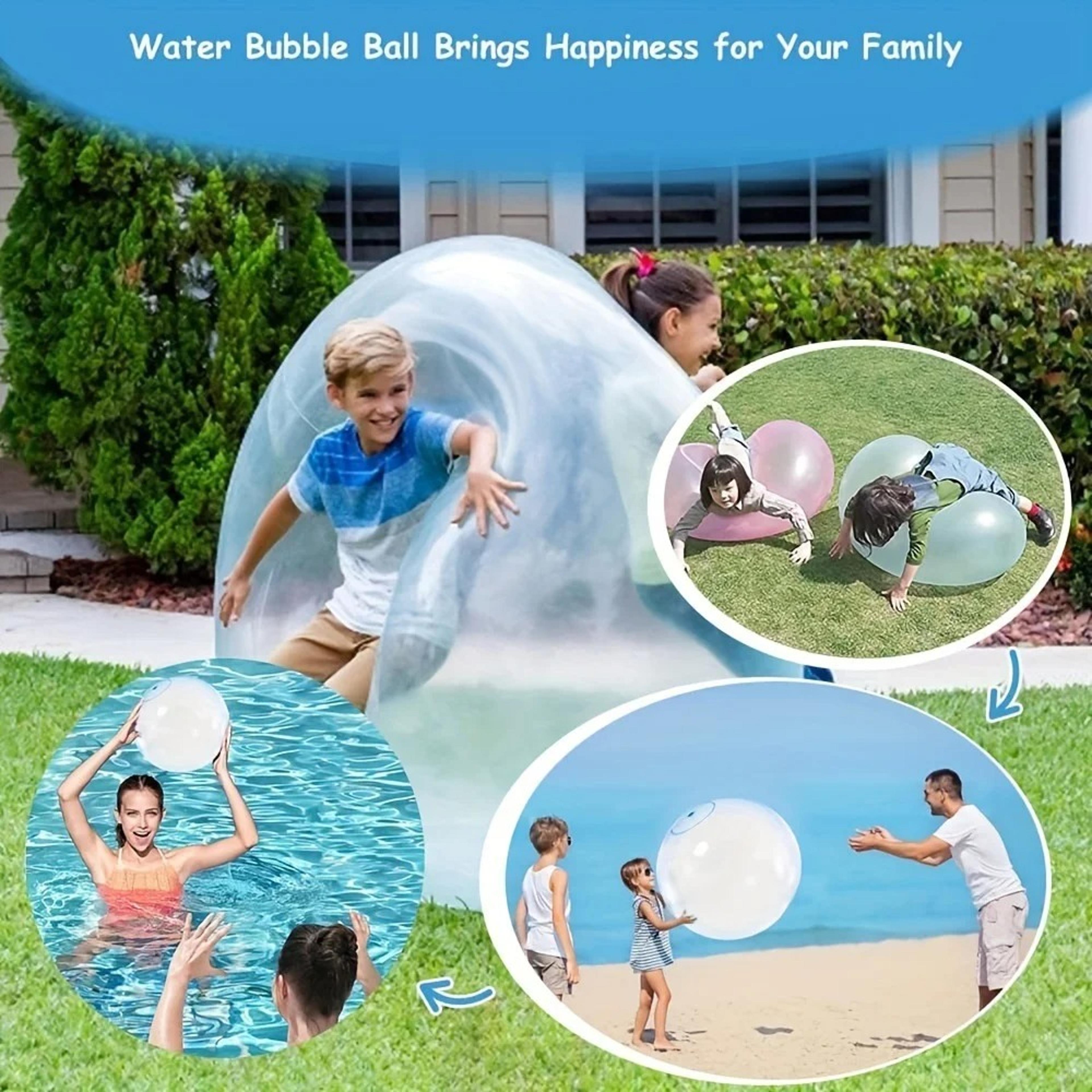 Inflatable Bubble Ball Toy For Kids Outdoor Water  Beach Fun 5