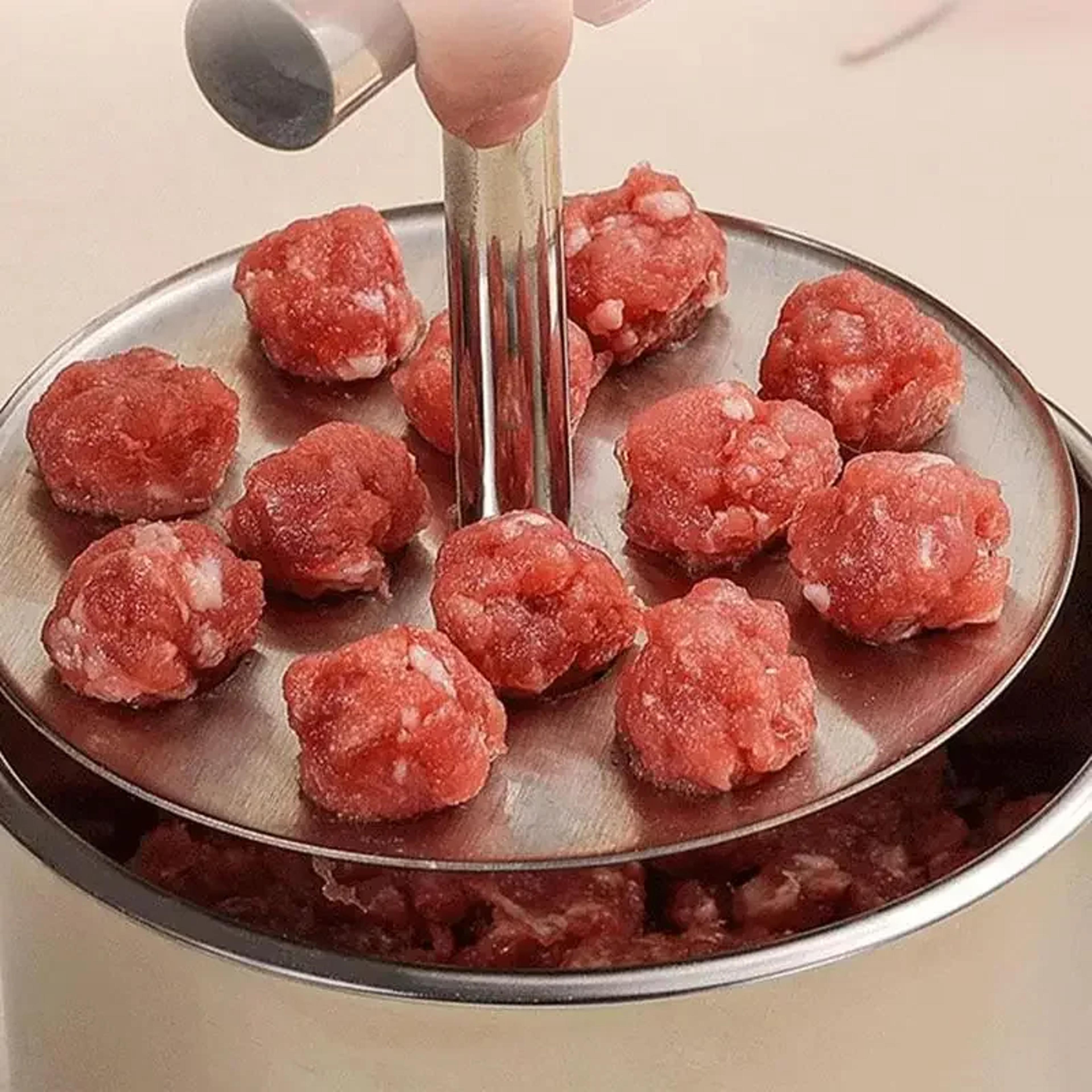 Premium Stainless Steel Meatball Maker Manual Multi Functional Kitchen Tool 2