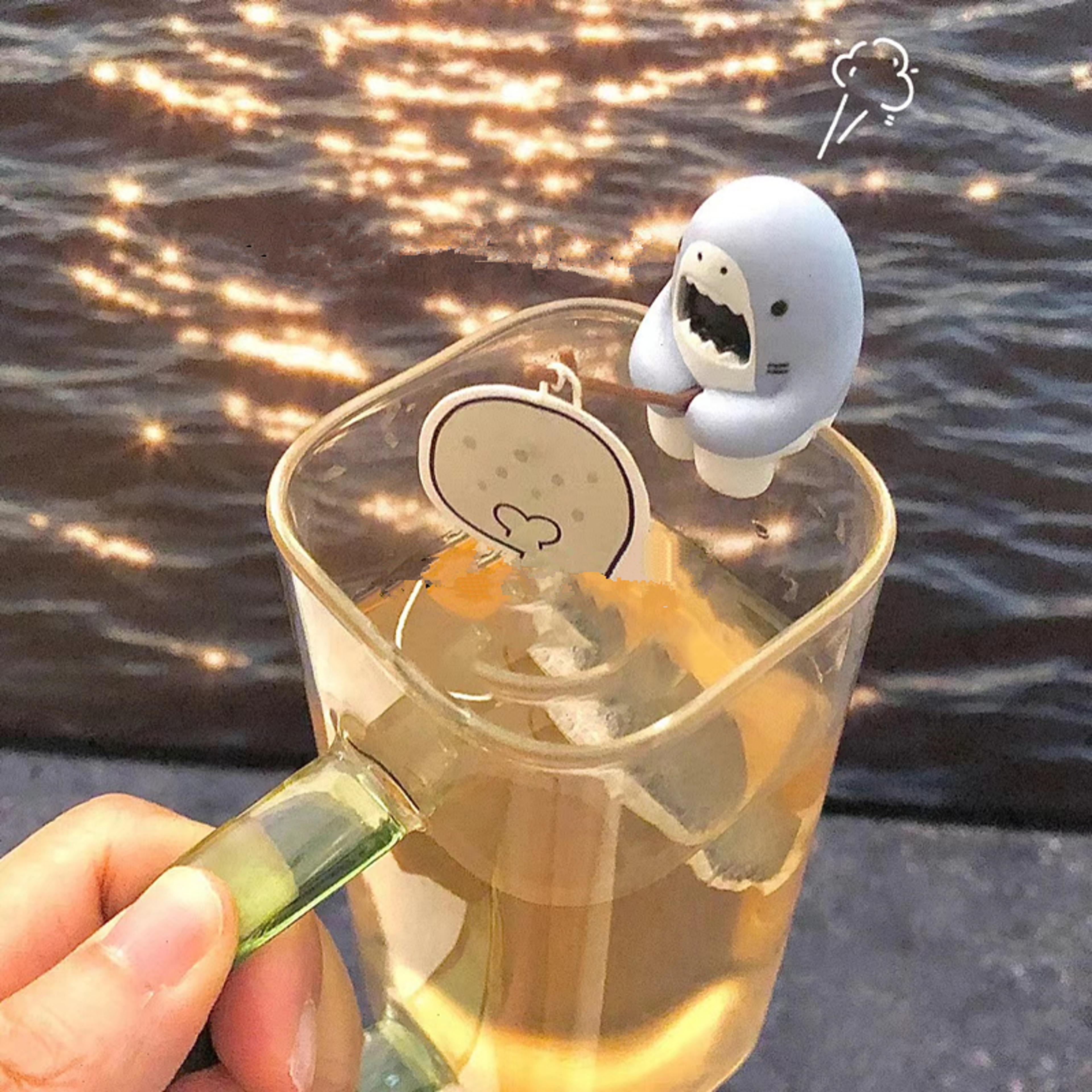 Shark Silicone Tea Infuser Funny Herbal  Coffee Filter 1