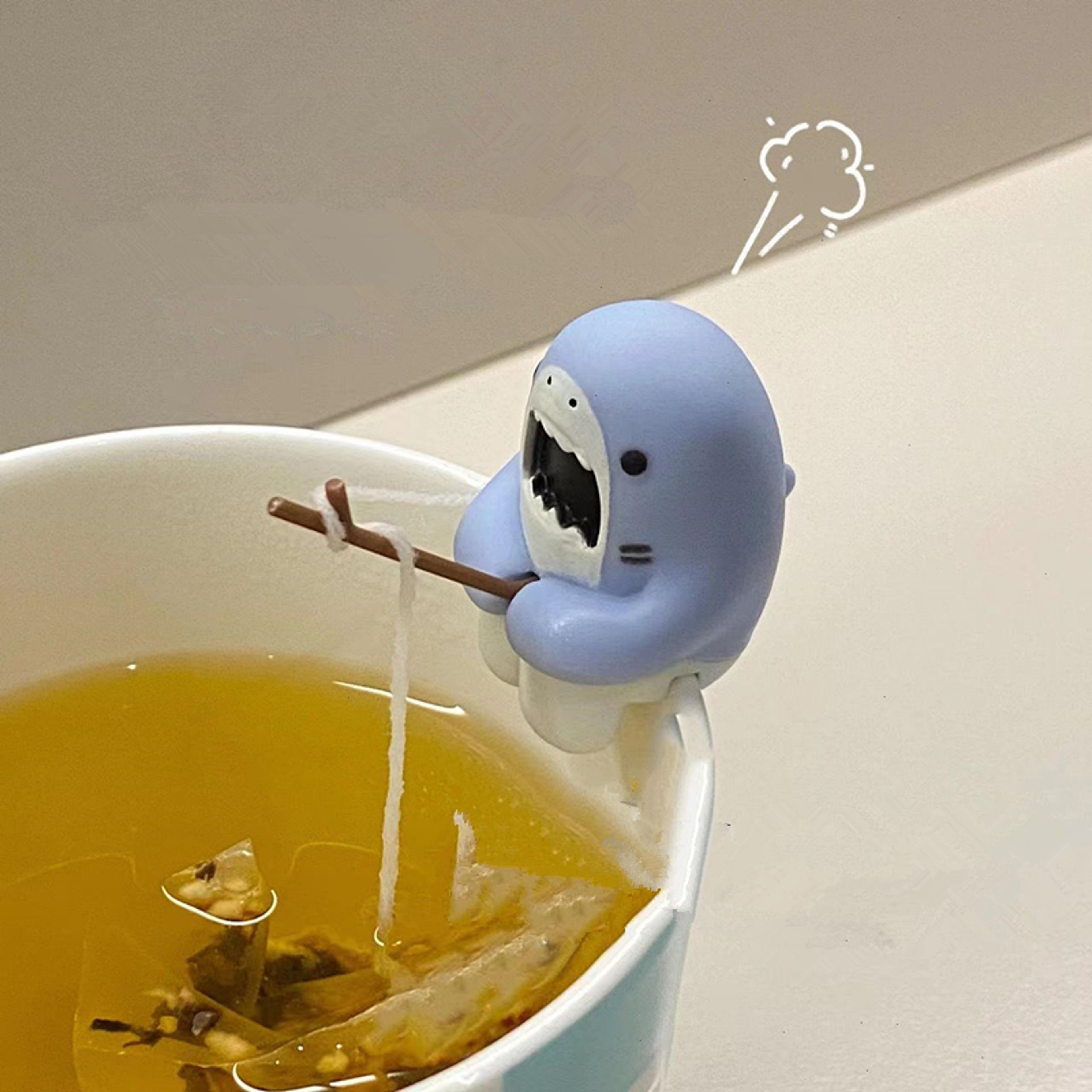 Shark Silicone Tea Infuser Funny Herbal  Coffee Filter 5