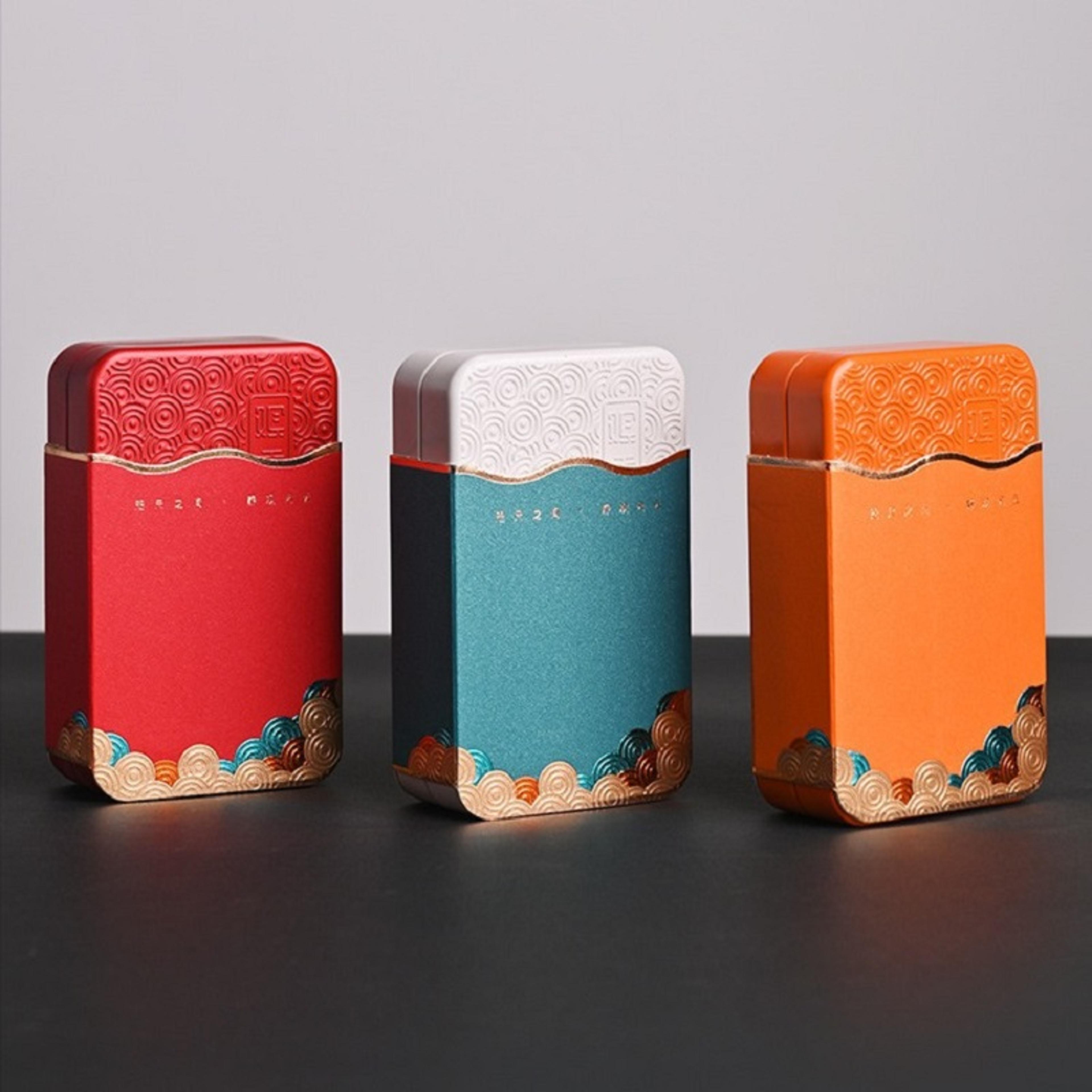 Premium Rectangular Metal Storage Tin Box Portable Candy  Biscuit Packaging 0