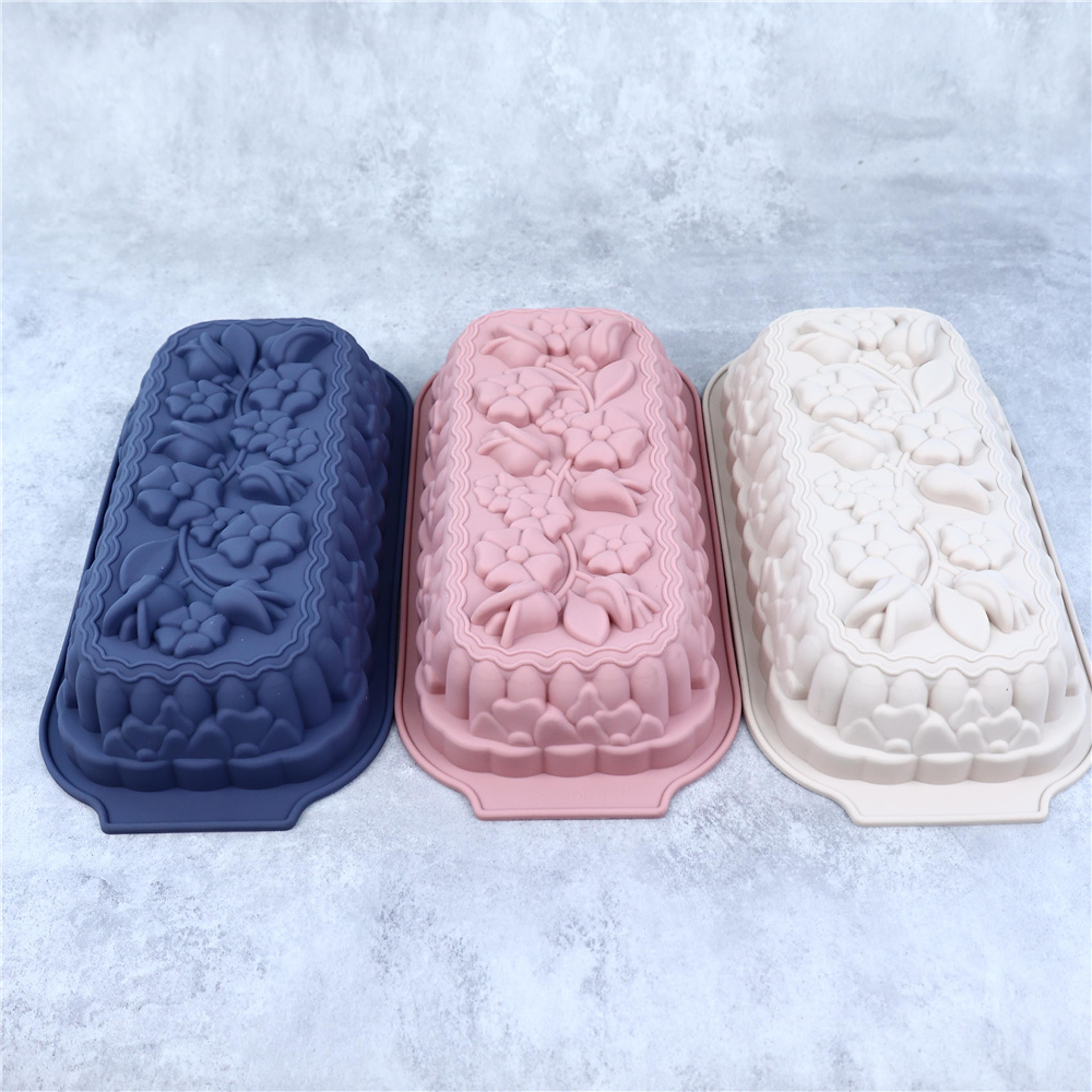 Tulip Blossom Silicone Cake Mold Flower Dessert Bakeware Pan 1