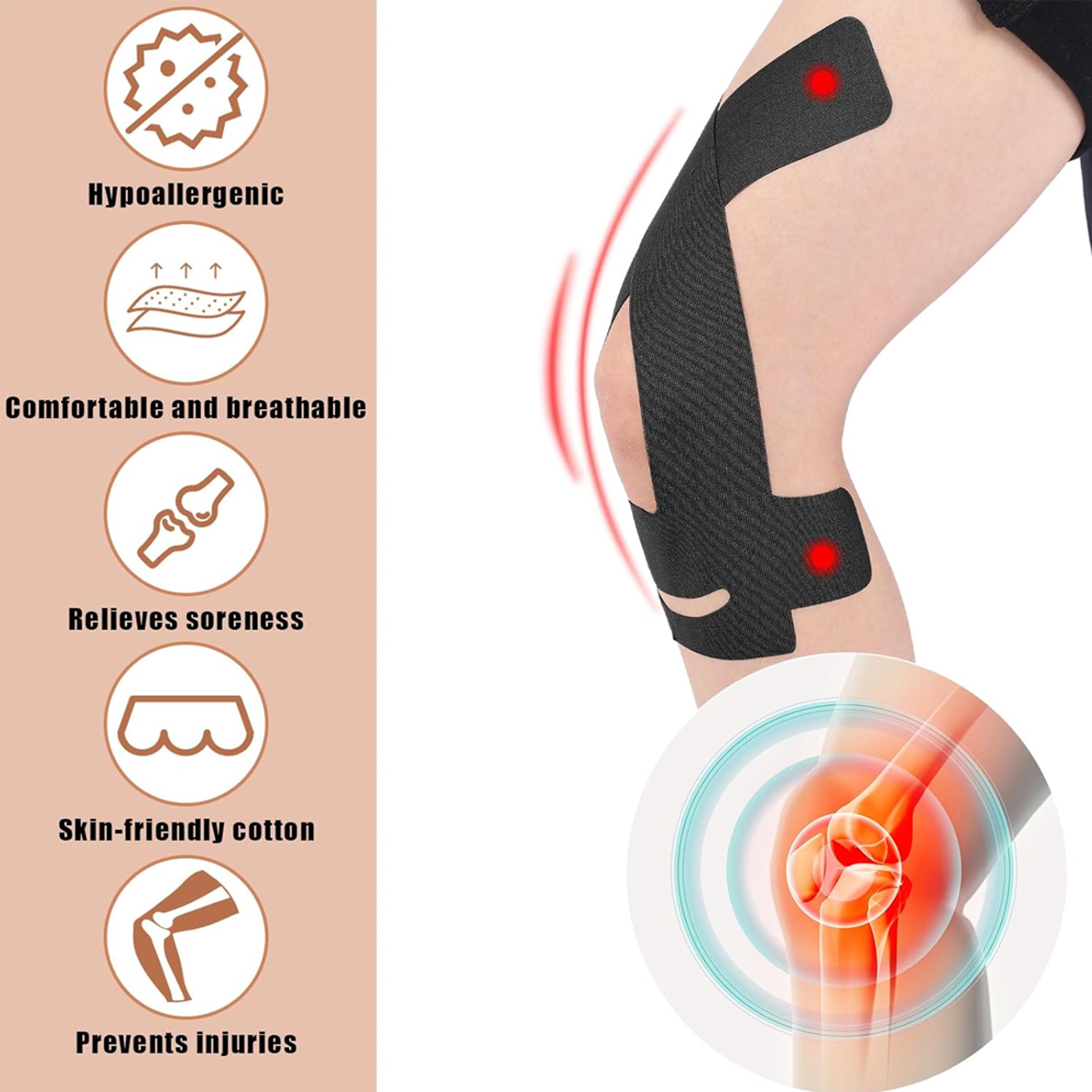 Waterproof Athletic Tape For Joint Support Pain Relief  Sports Workouts 4