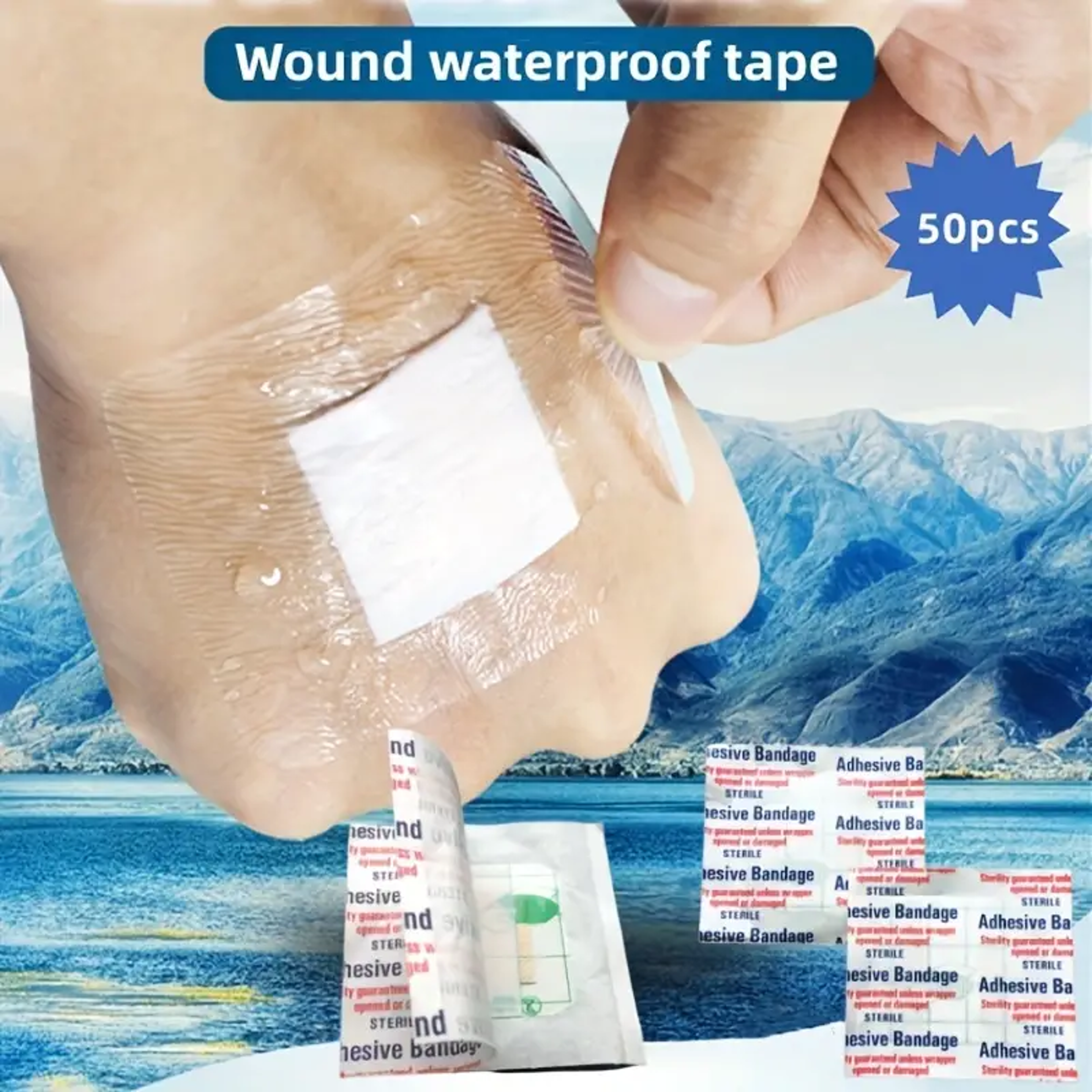 waterproof adhesive bandages for kids toddlers safe first aid wound care