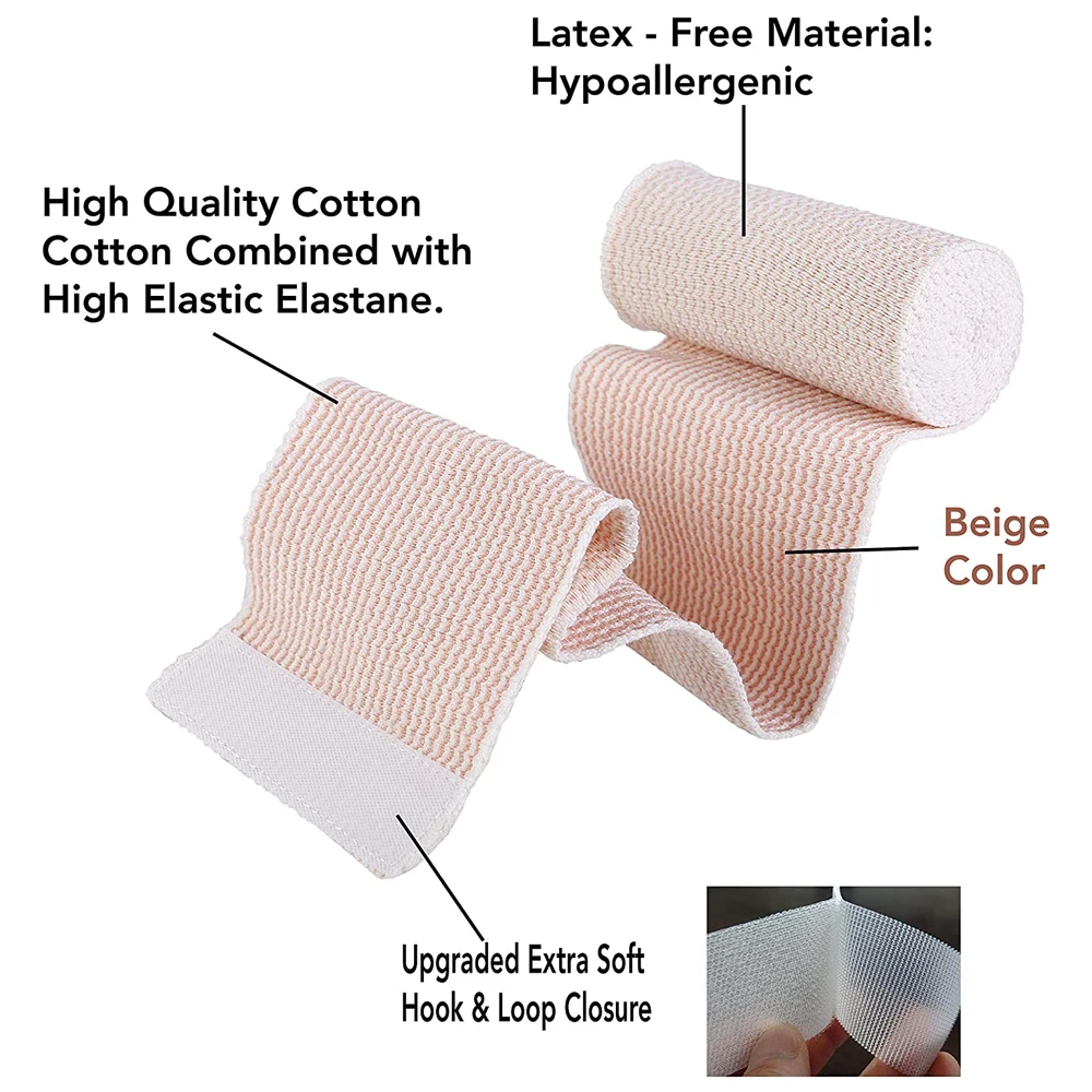 Premium Elastic Bandage Wrap Self Closure Athletic Sport Tape For Ankle Wrist  Joint Support 1