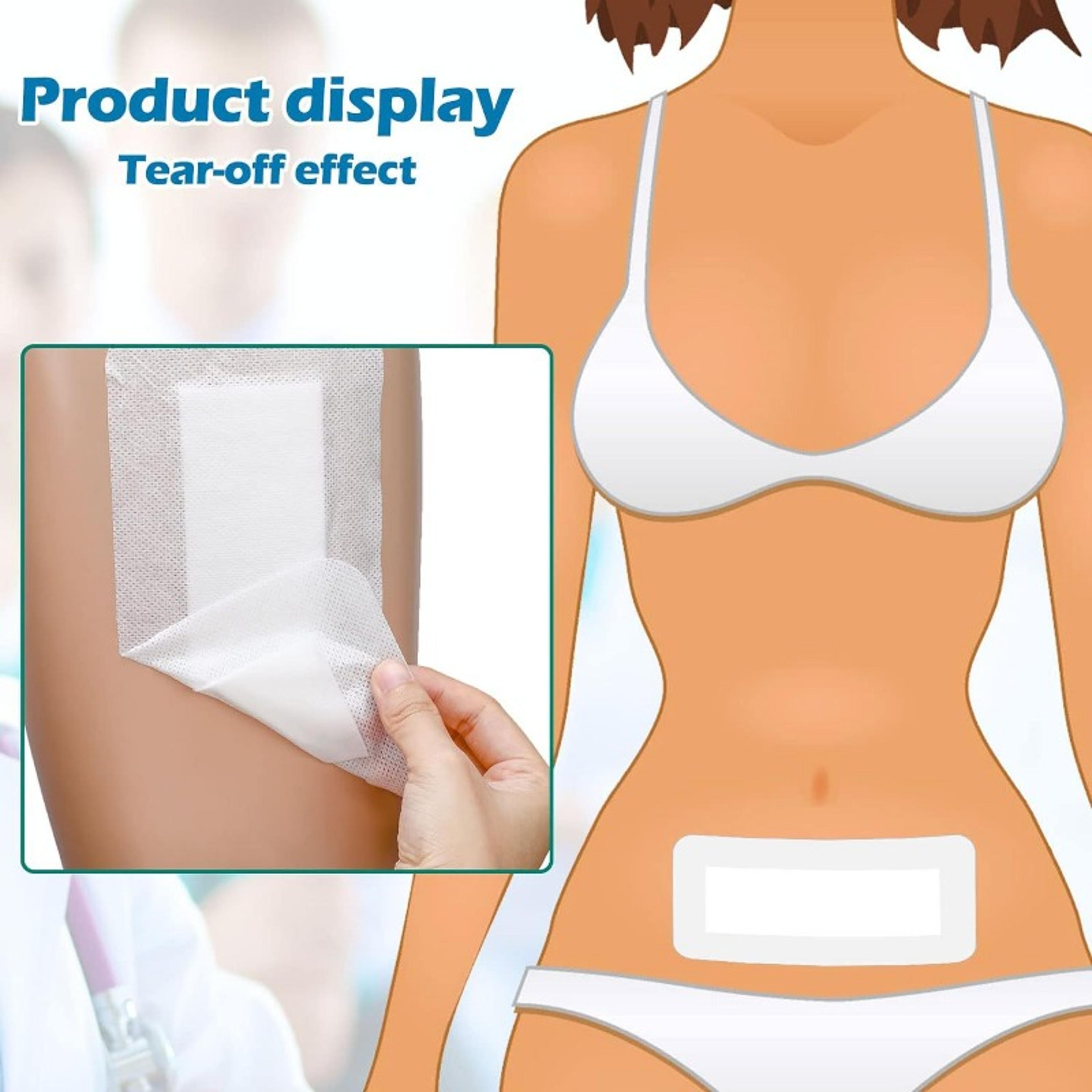 Large Breathable Wound Patch  Skin Dressing Plasters 4