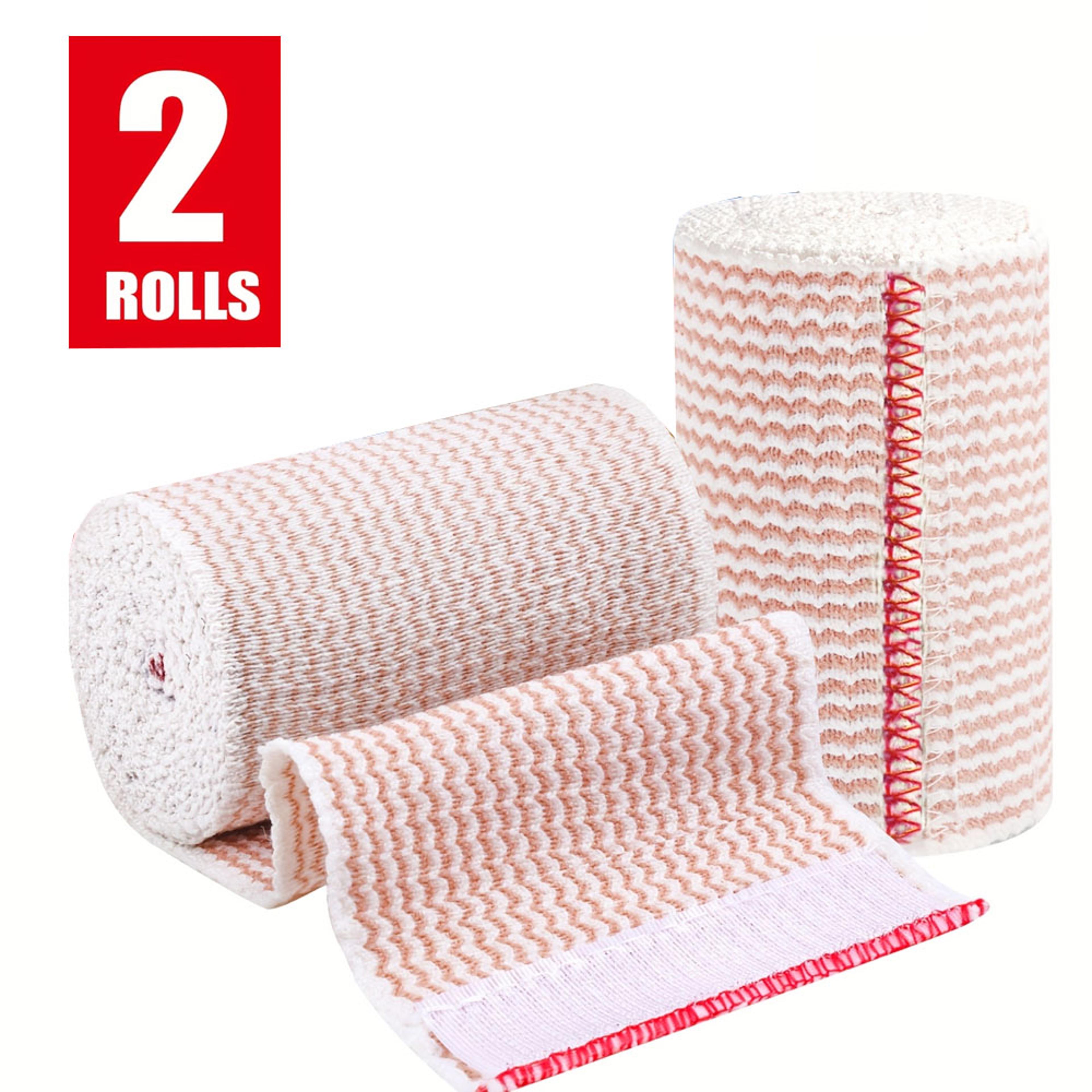 premium elastic compression bandage wrap for knees, ankles & wrists