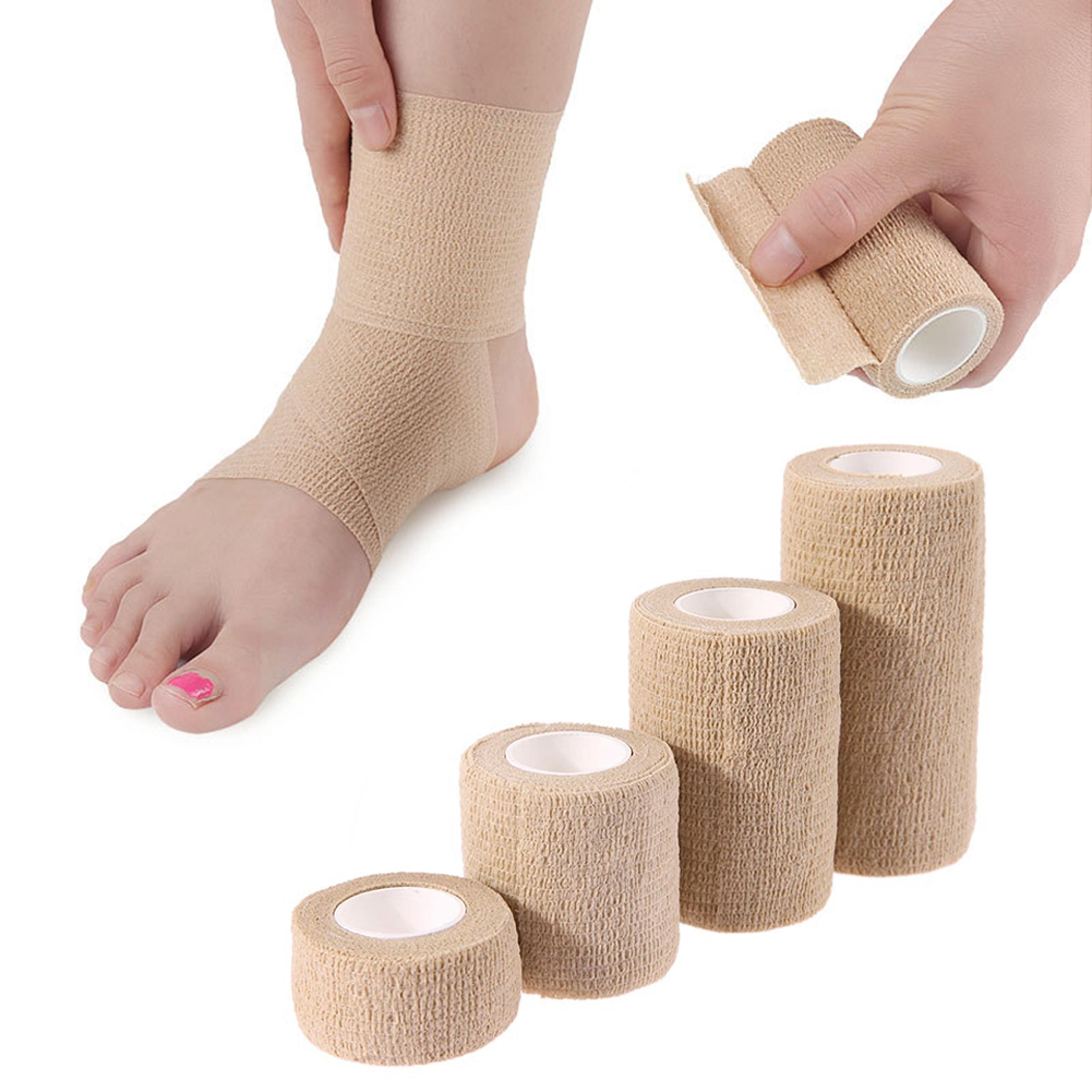 self adhesive bandage wrap for sports, finger, wrist and ankle support