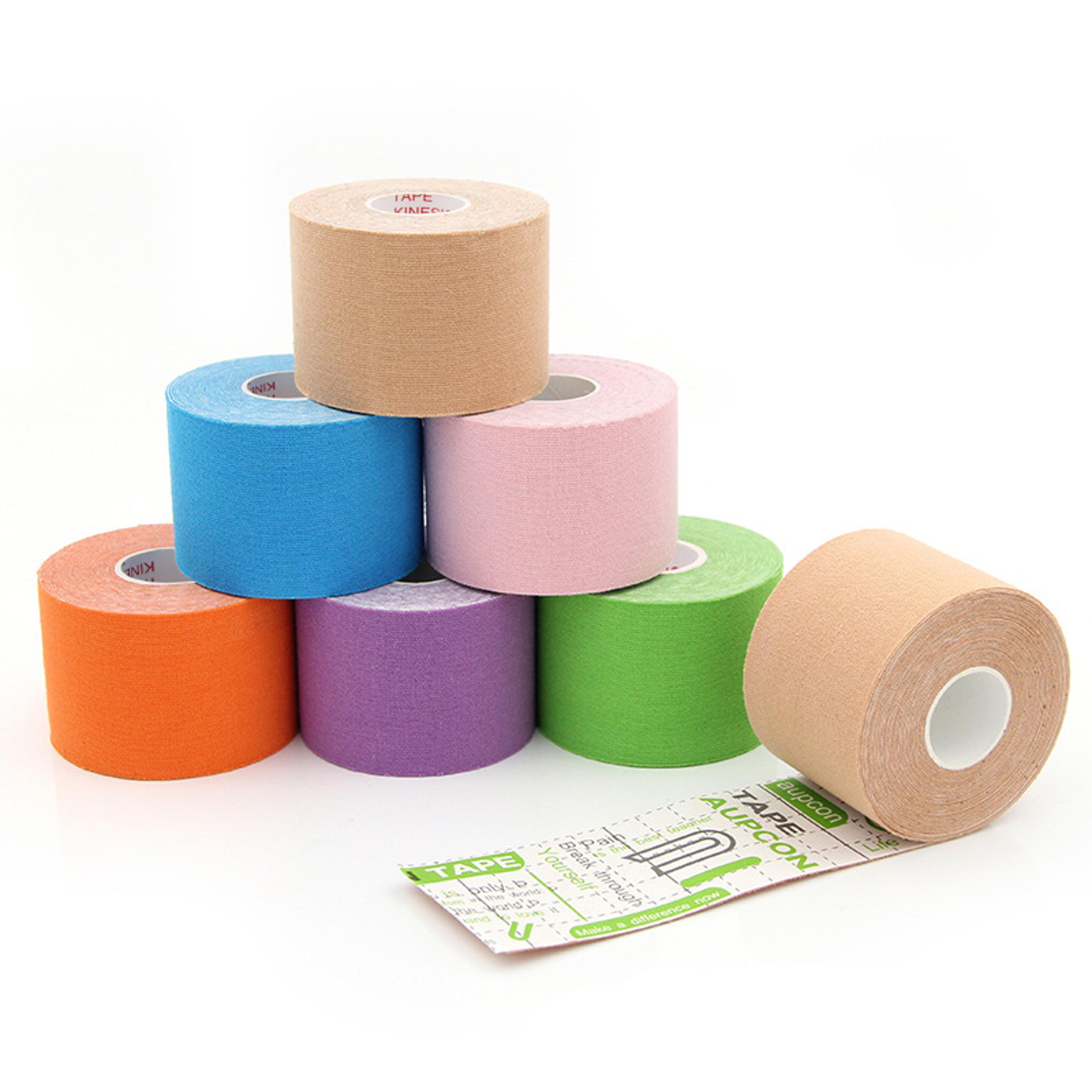 elastic kinesiology tape for muscle pain relief and athletic recovery