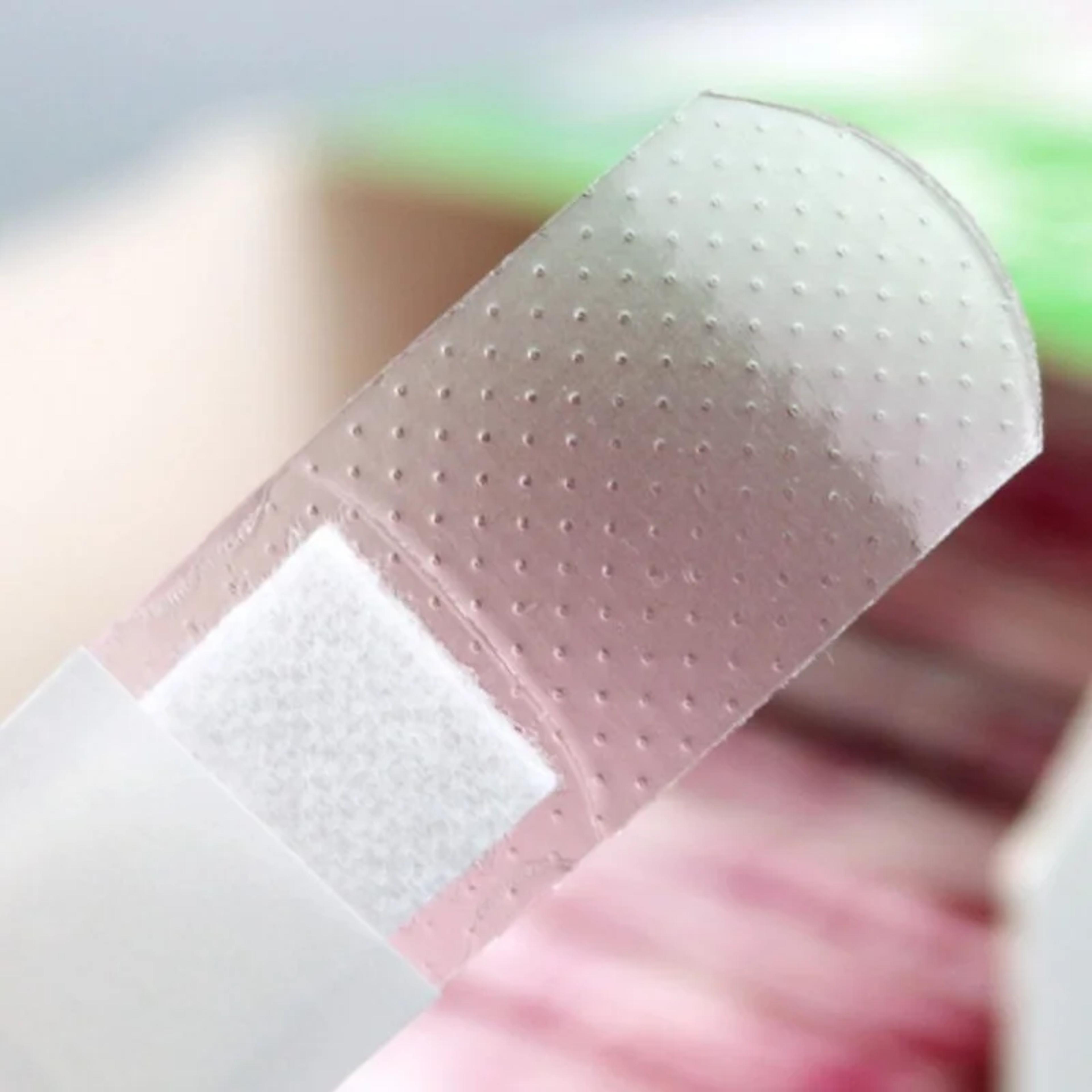 transparent waterproof adhesive bandages for first aid