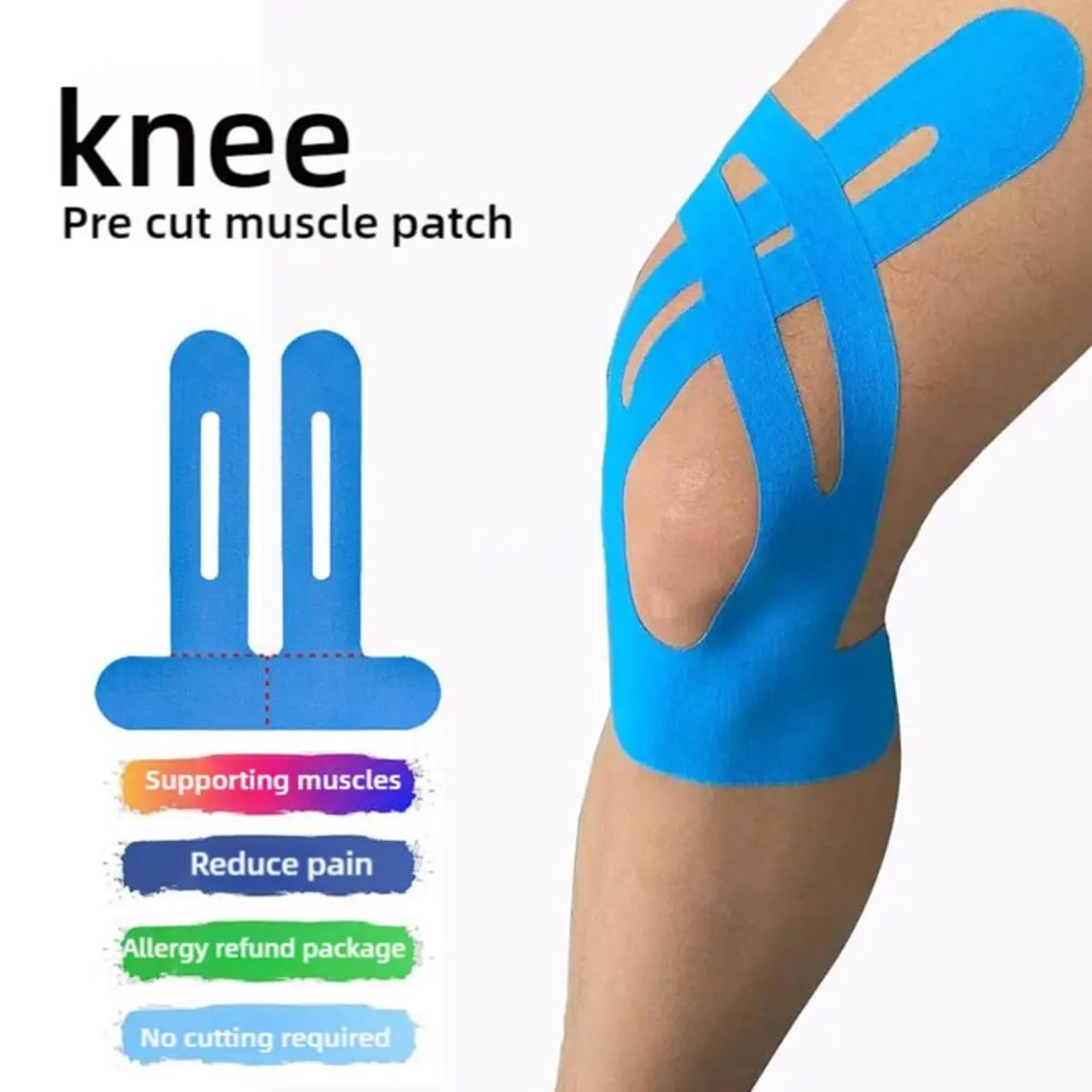 pre cut kinesiology knee support tape for sports and running