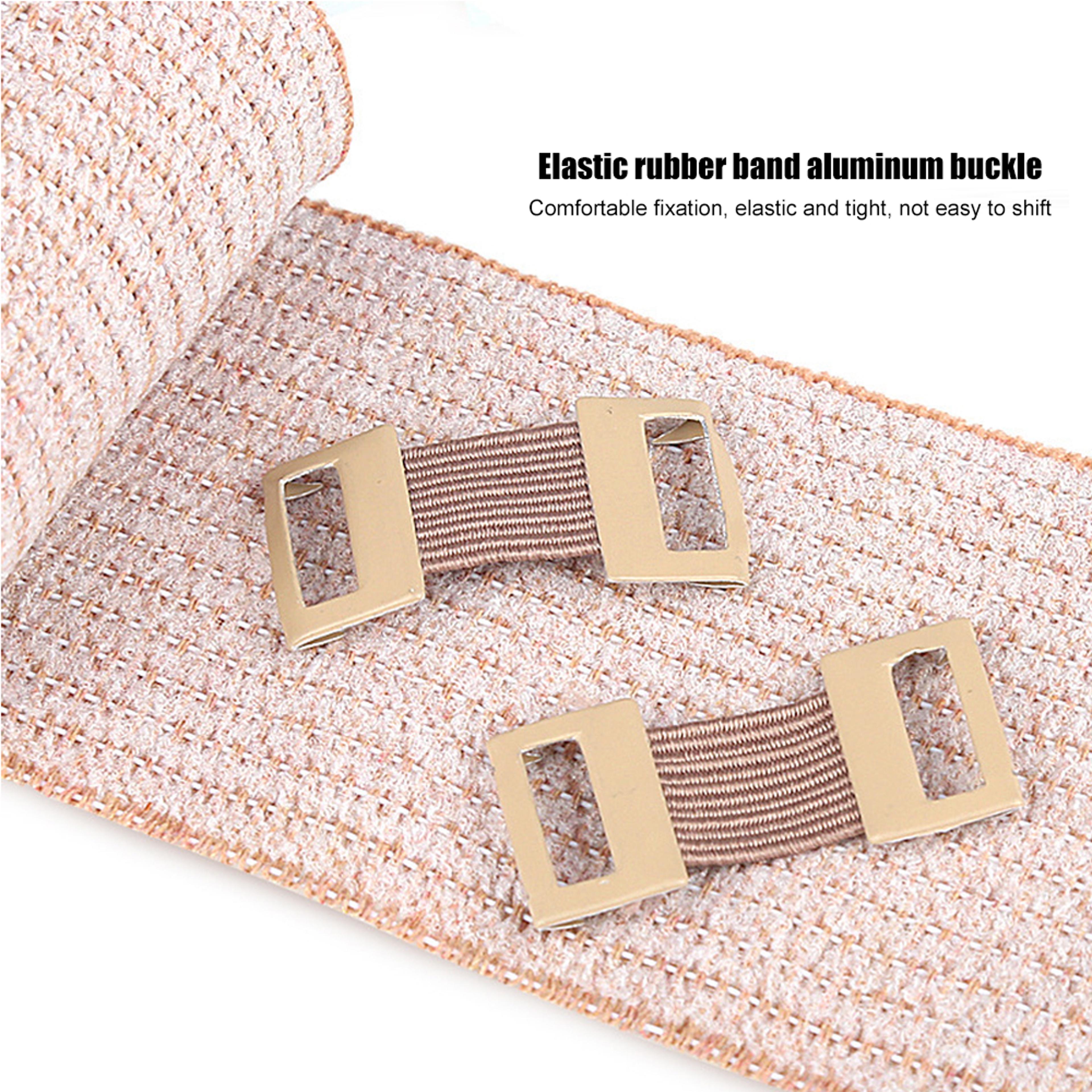 Elastic Compression Bandage Wrap With Clip Closure For Ankle Knee Wrist And Sprain Support 2