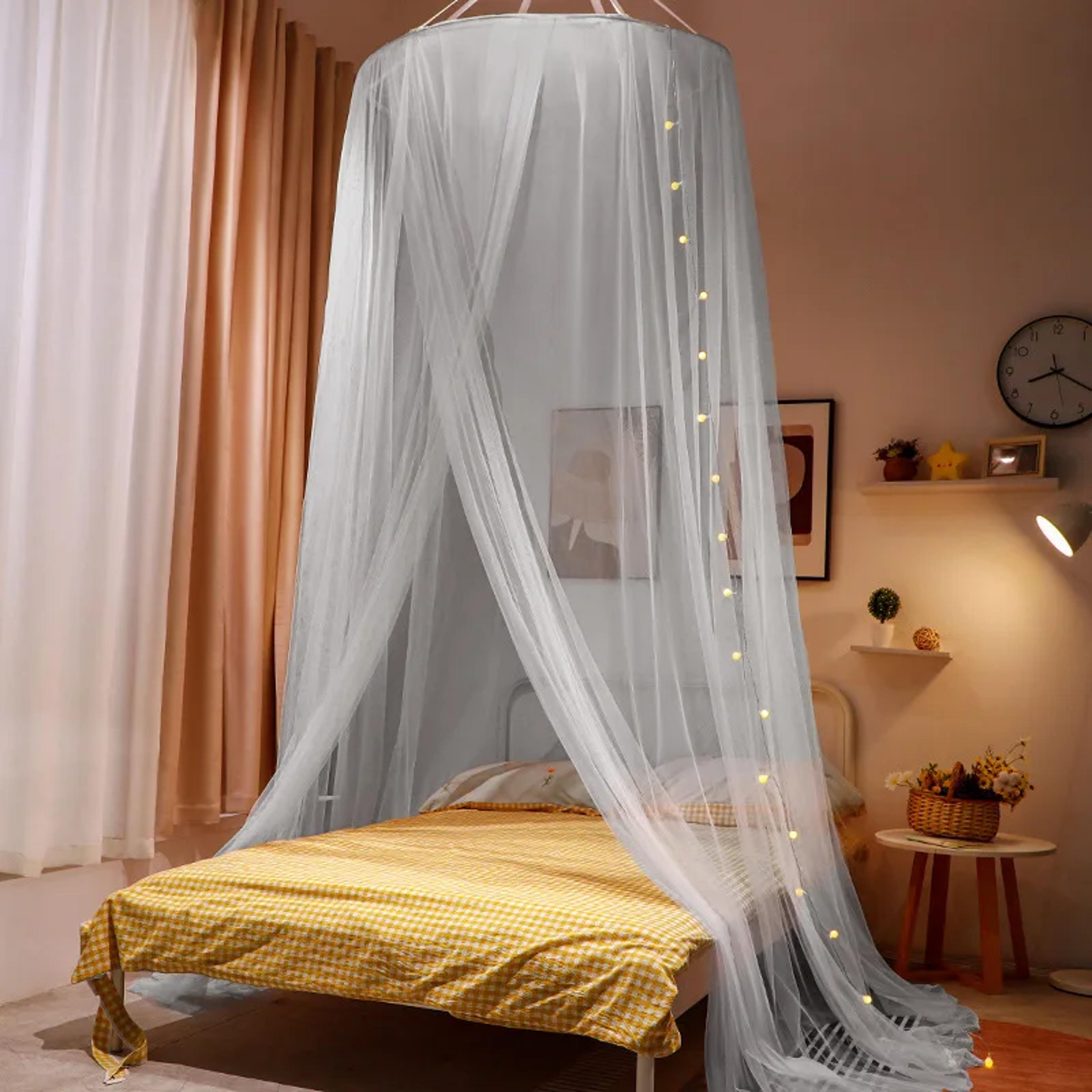 Foldable Mosquito Net Bed Canopy For Double Beds 1