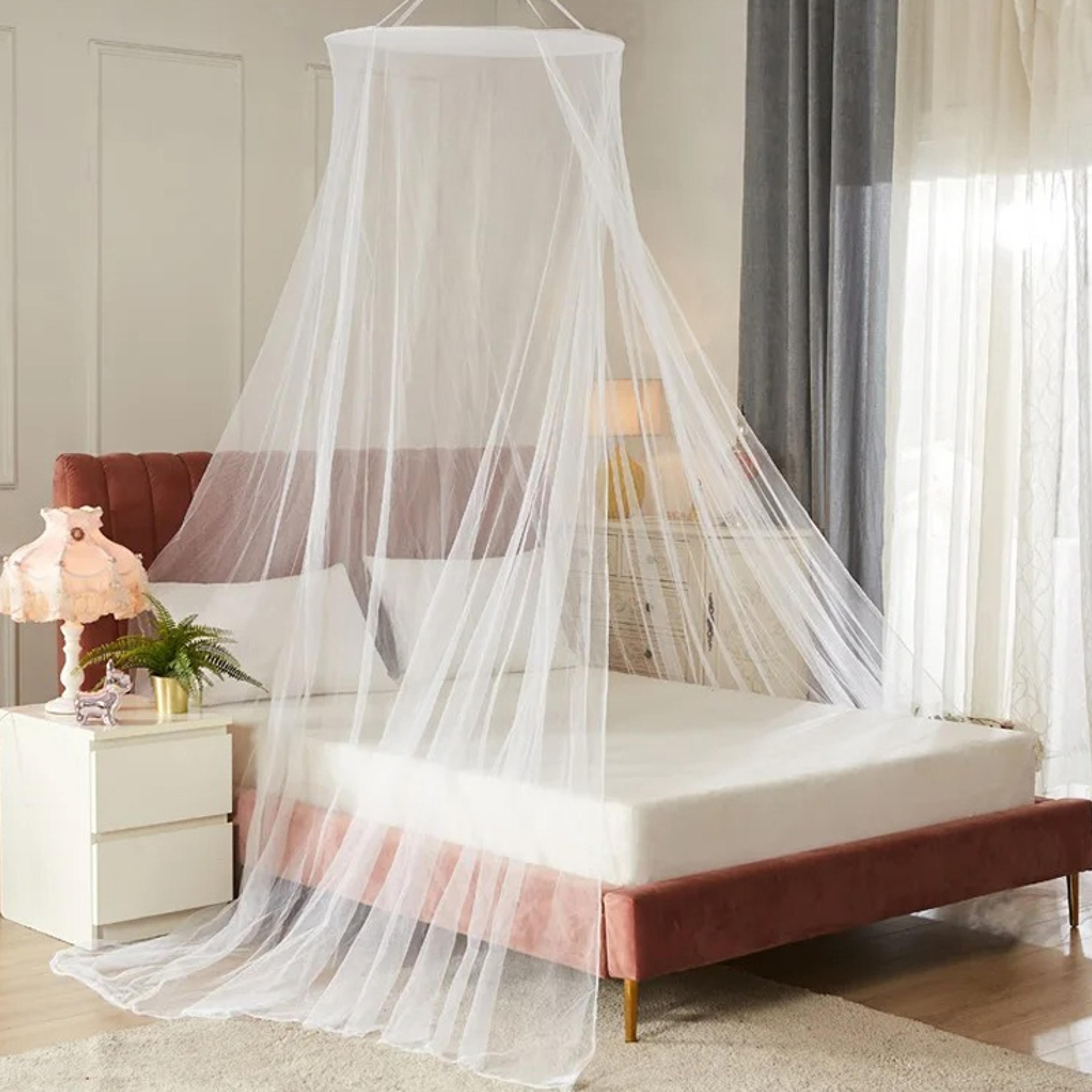 large dome hanging mosquito net for bed canopy and insect protection