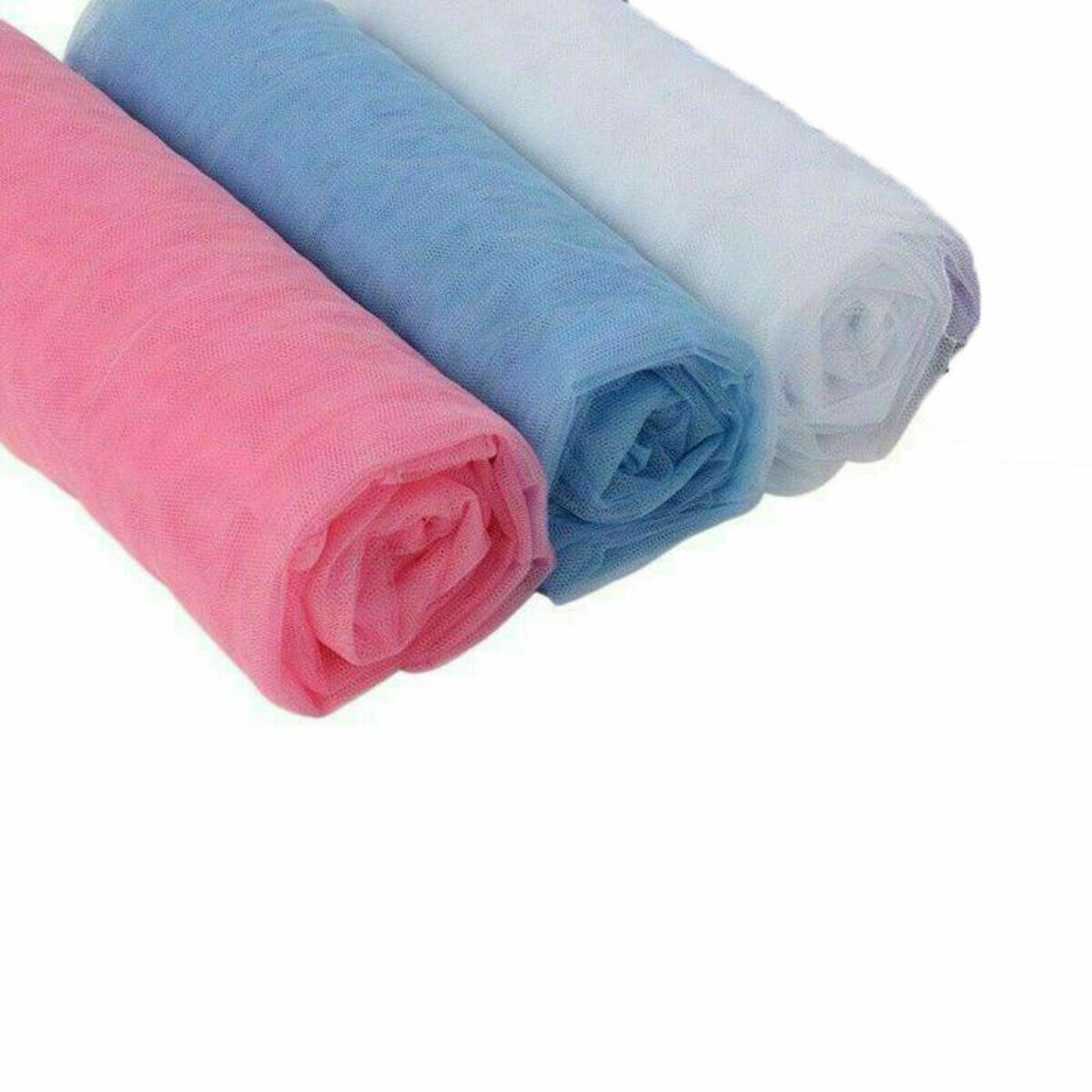 Pure Color Double Bed Mosquito Net Lightweight Breathable Bed Canopy 4