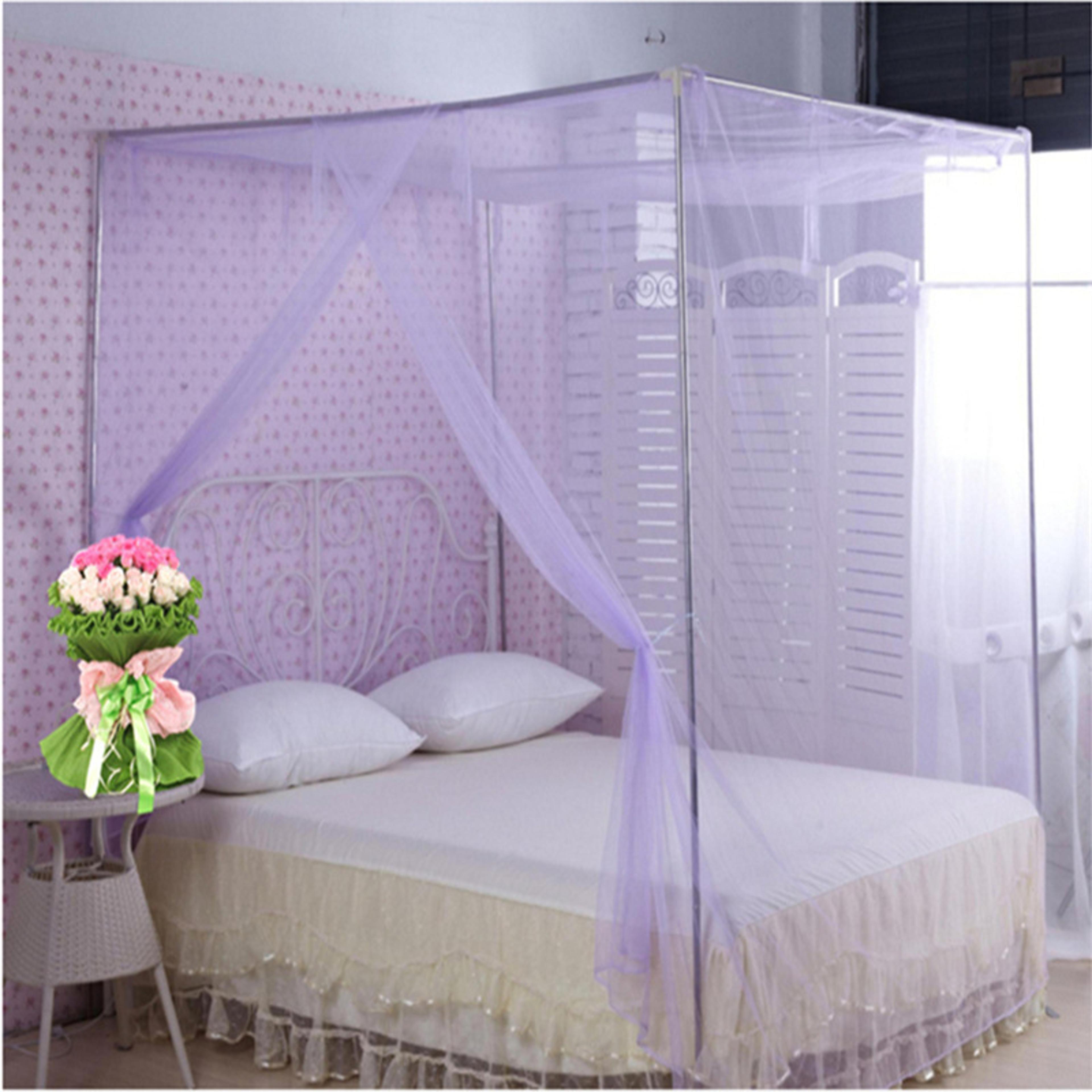 Romantic Lace Mosquito Net Bed Canopy For Double Beds 9