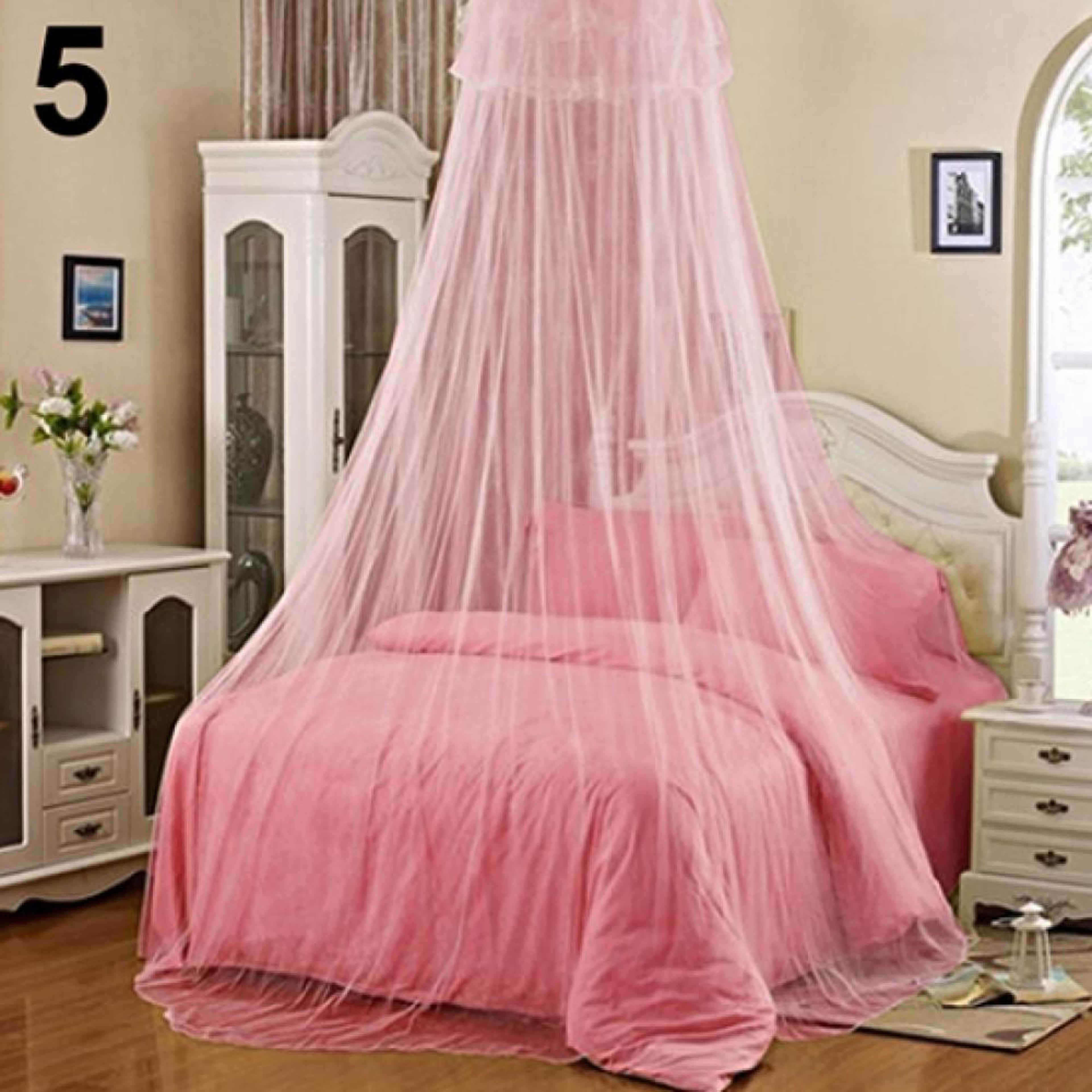 Elegant Lace Mosquito Net Bed Canopy For Girls Princess Room Decor 4