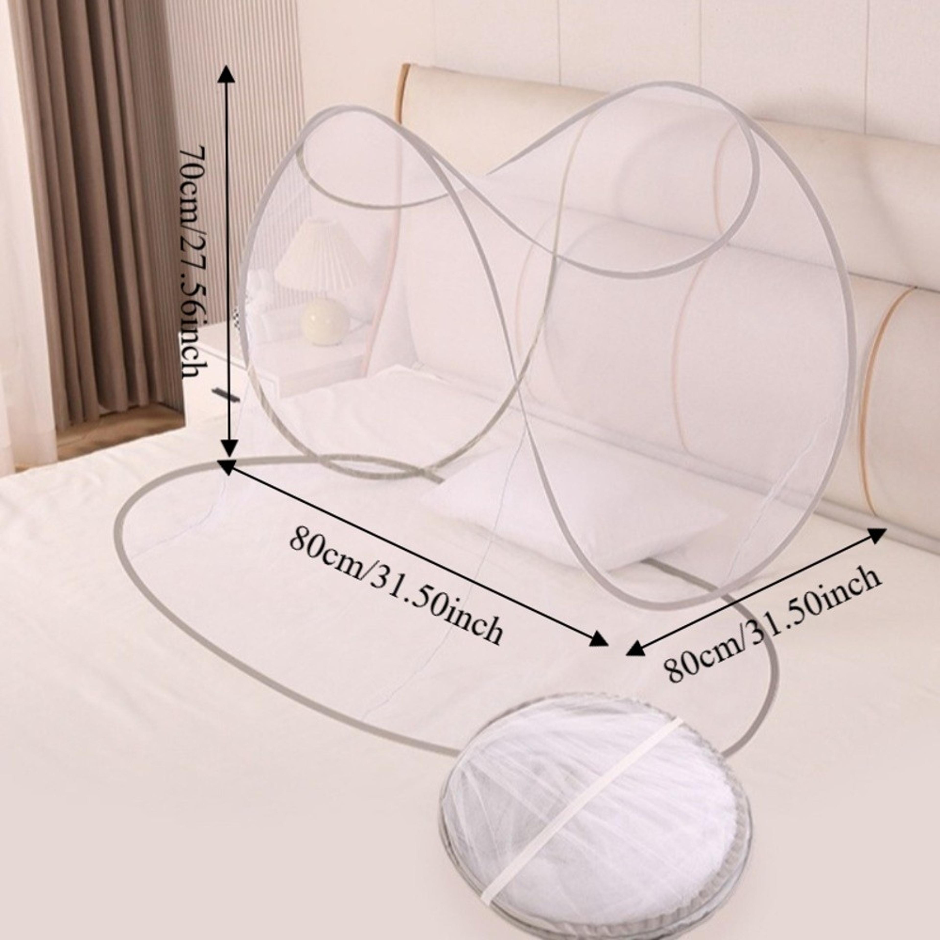 Foldable Mosquito Net Face And Head Cover With Breathable Mesh Stand 5