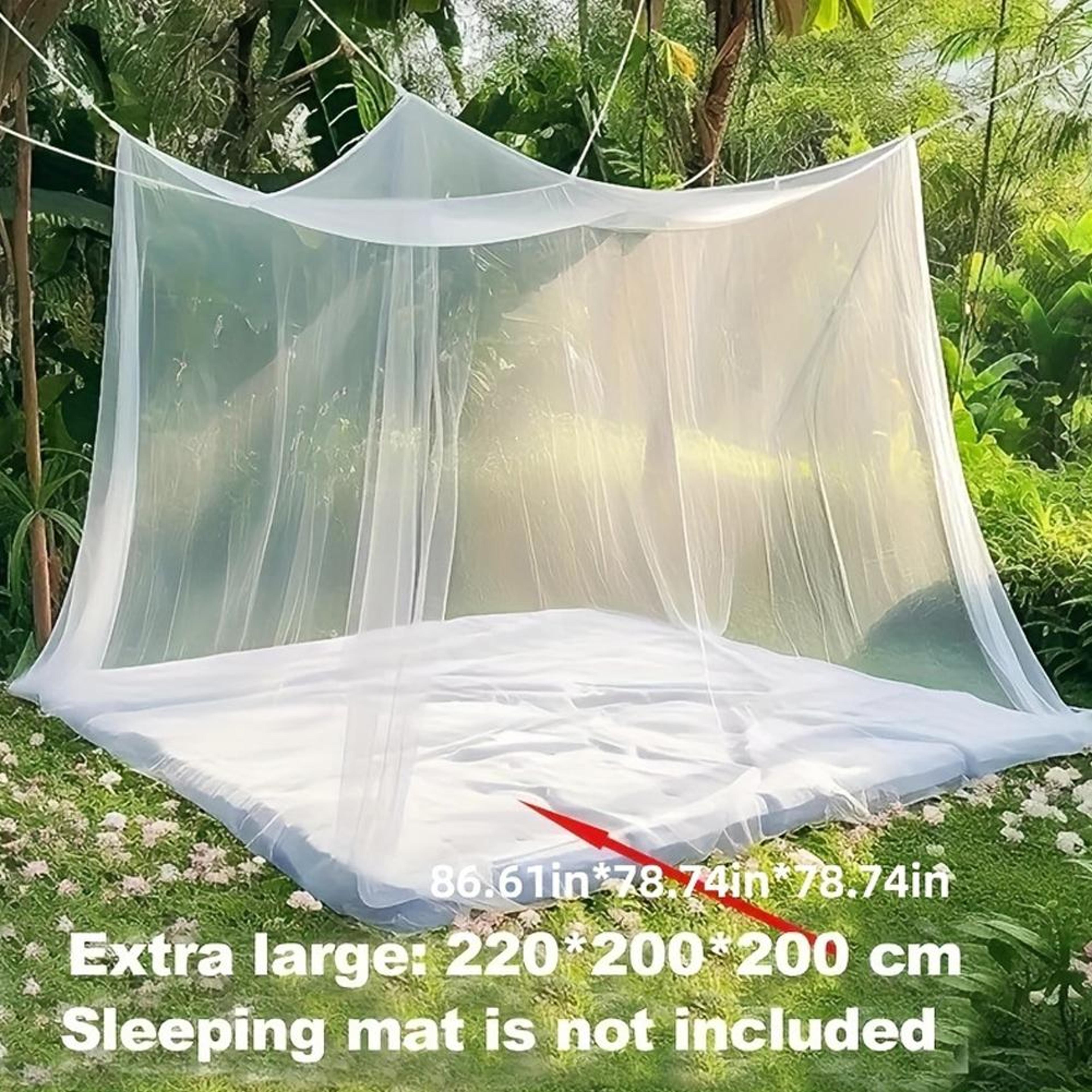 Portable Square Mosquito Net For Bed And Camping 1