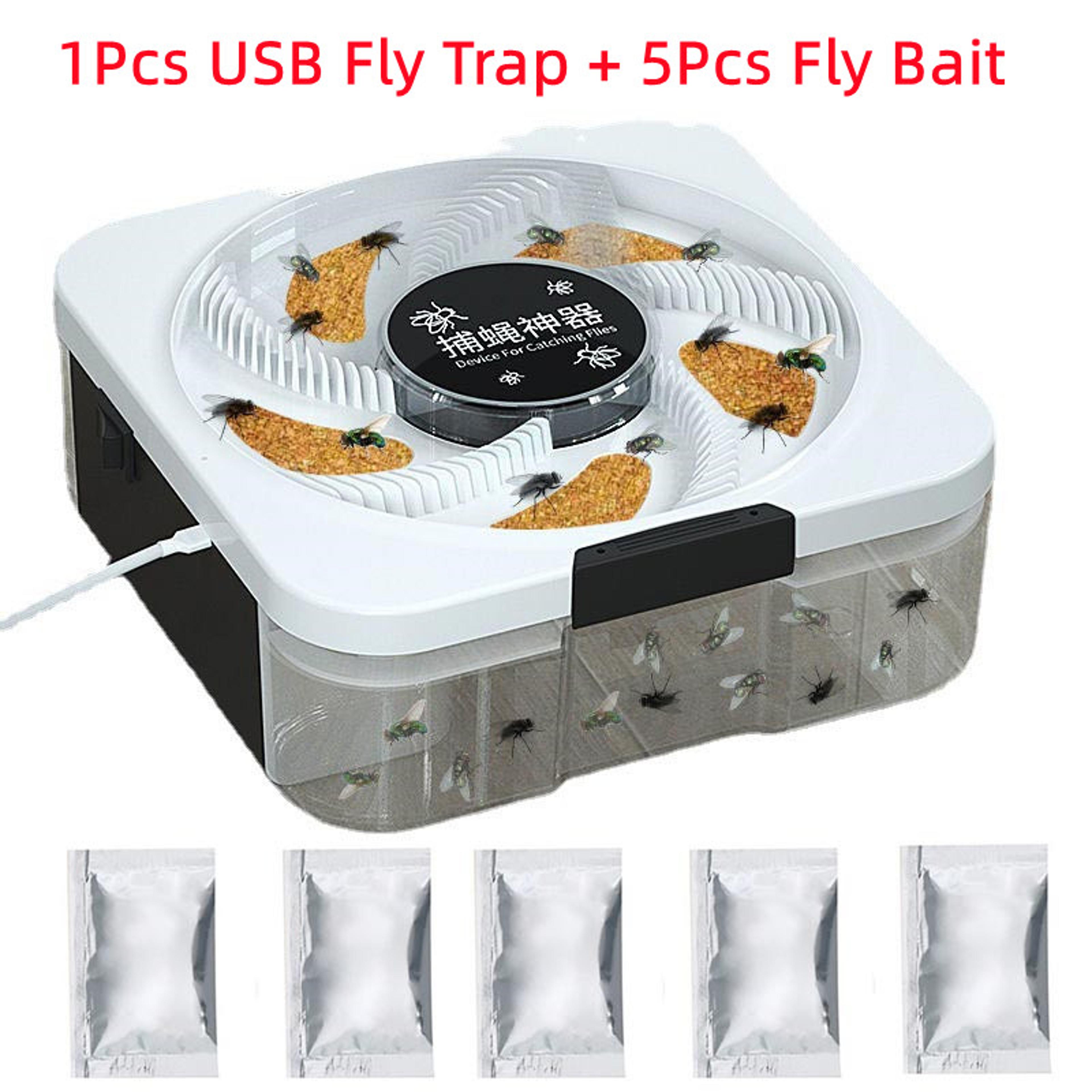 USB Fly Trap Automatic Electric Fly Catcher For Indoor And Outdoor Use 0