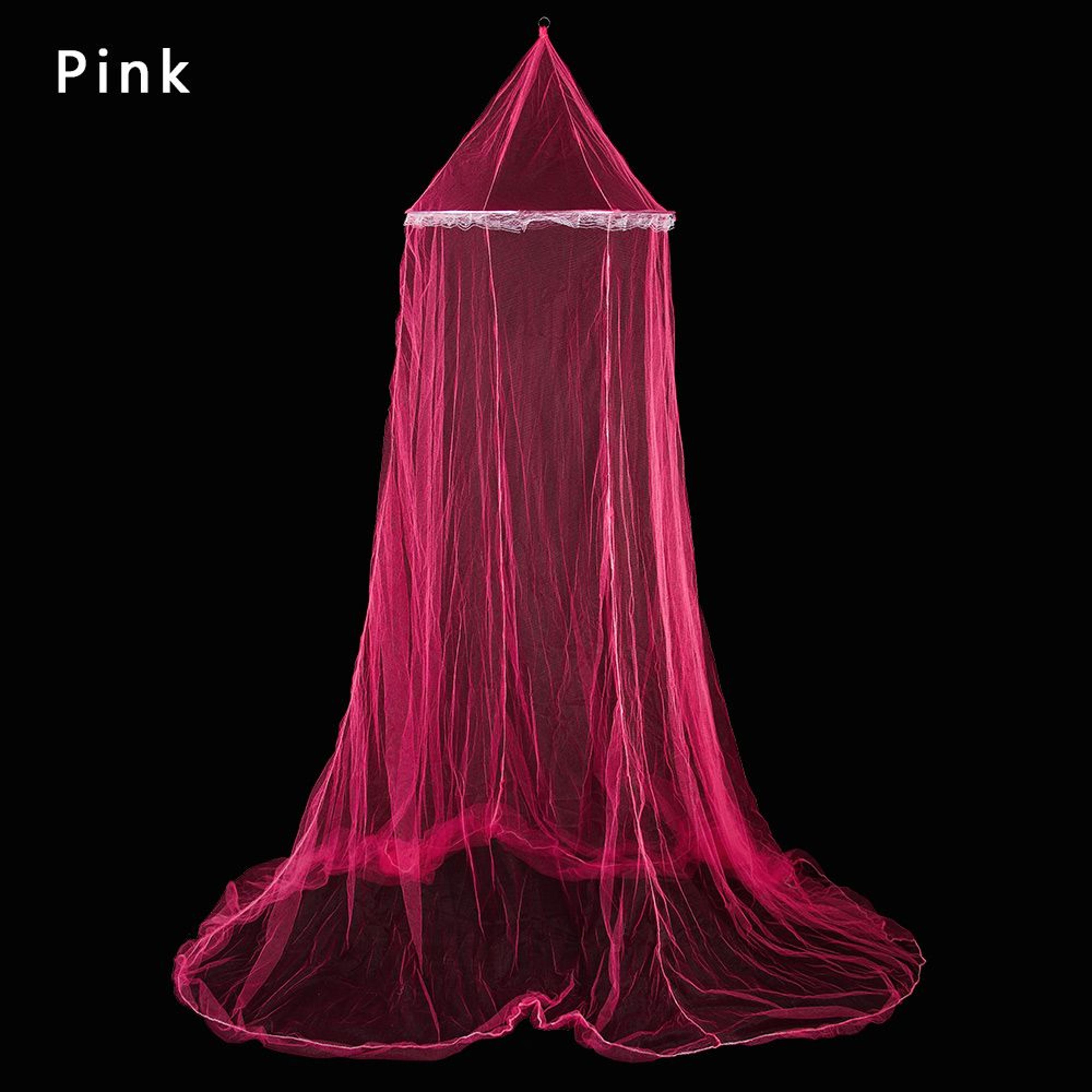 Princess Mosquito Net Canopy For Bed Single Entry Insect Mesh Bed Net 8