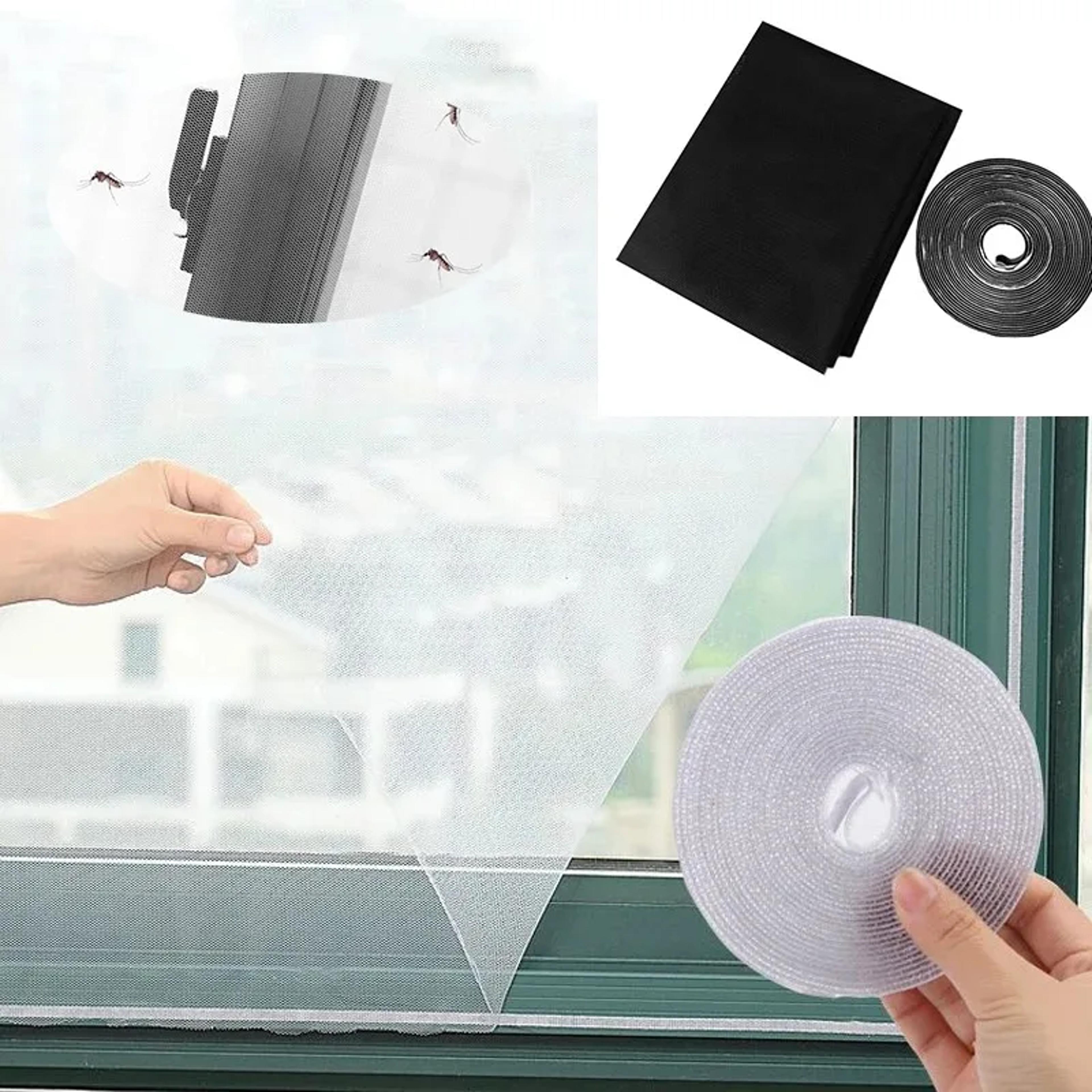 Self Adhesive Mosquito Net Window Screen Mesh For DIY Insect Protection 0