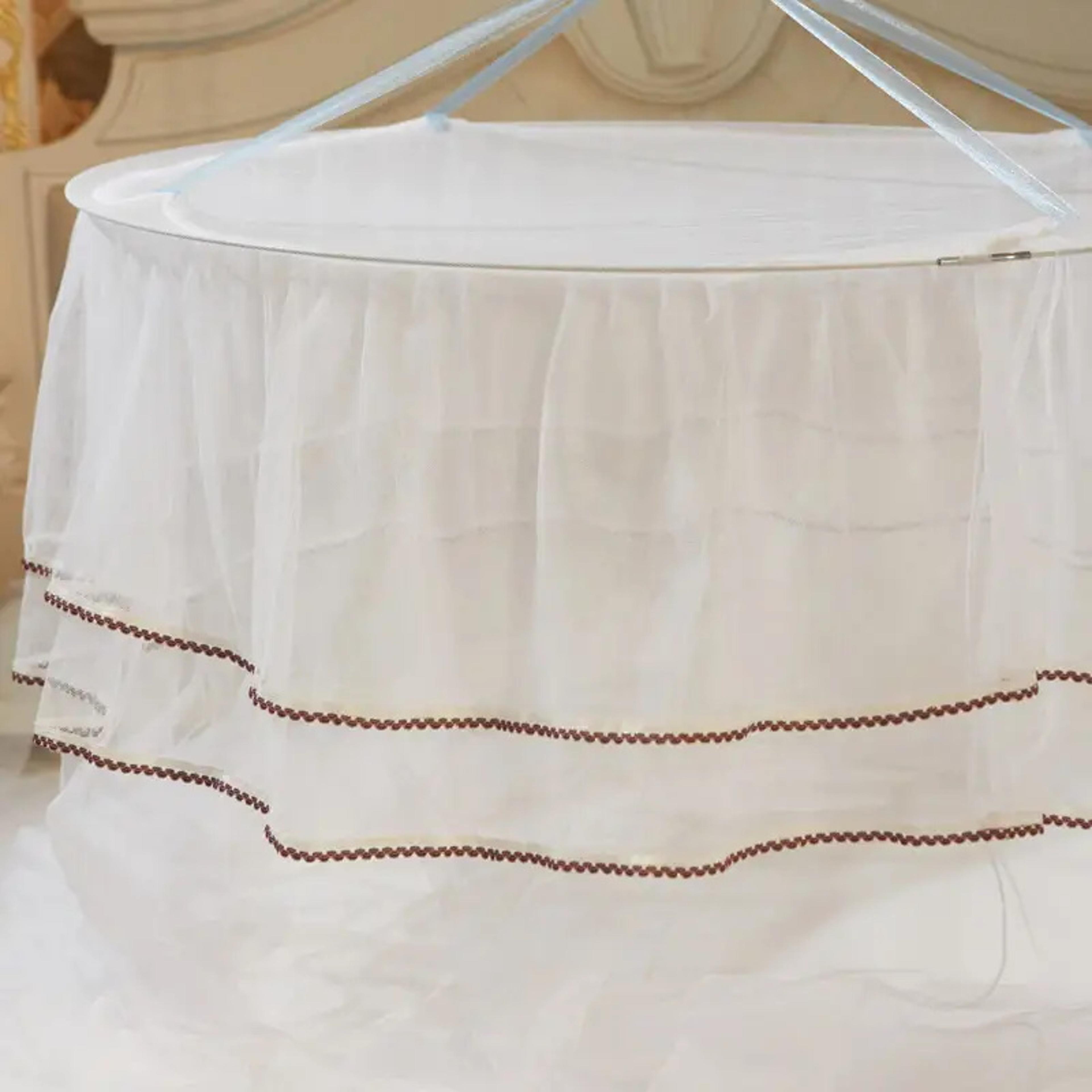 Princess Mosquito Net Ceiling Bed Canopy With Luminous Butterfly Decor 5