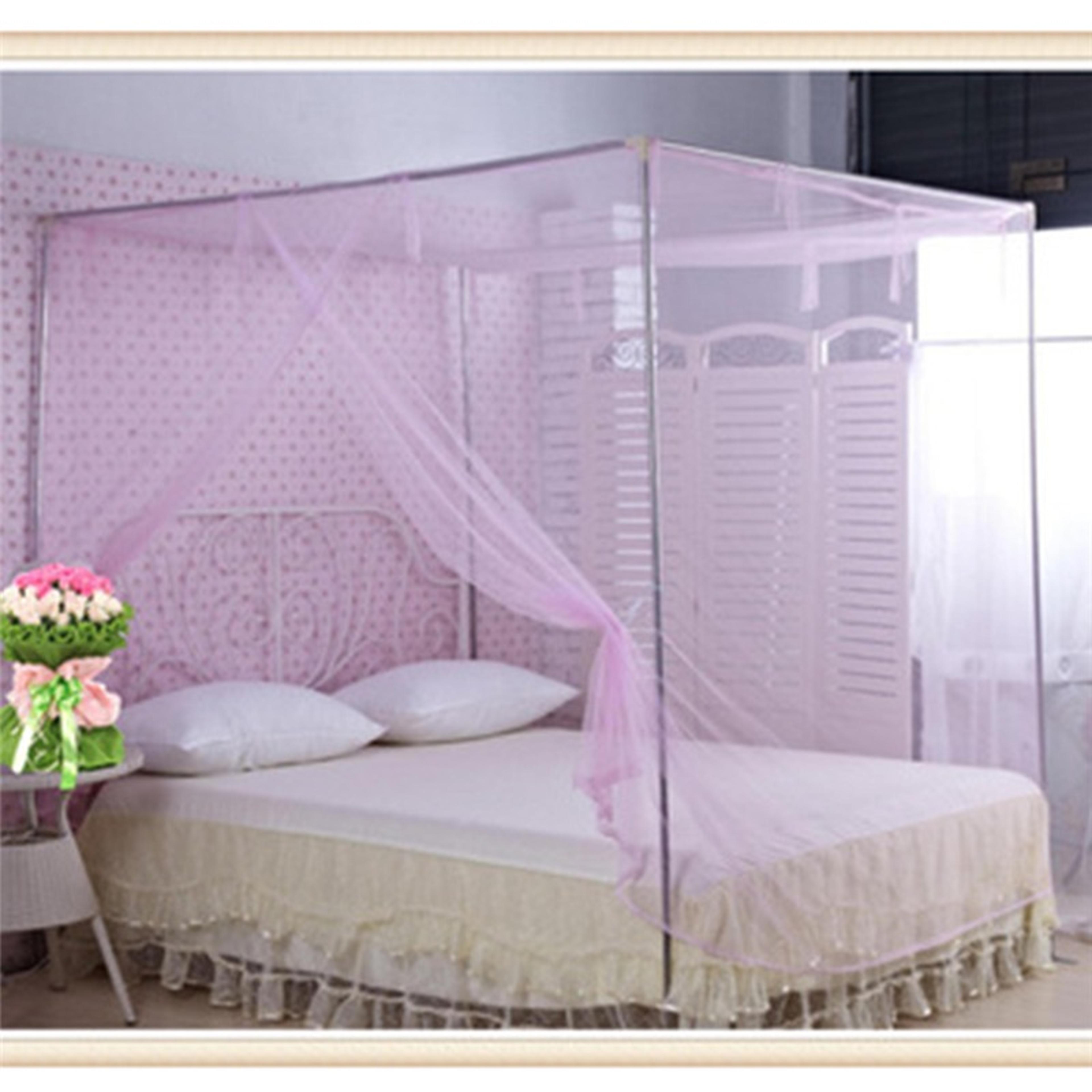 Lace Double Bed Mosquito Net Canopy For Princess Style Bedroom Decor 1