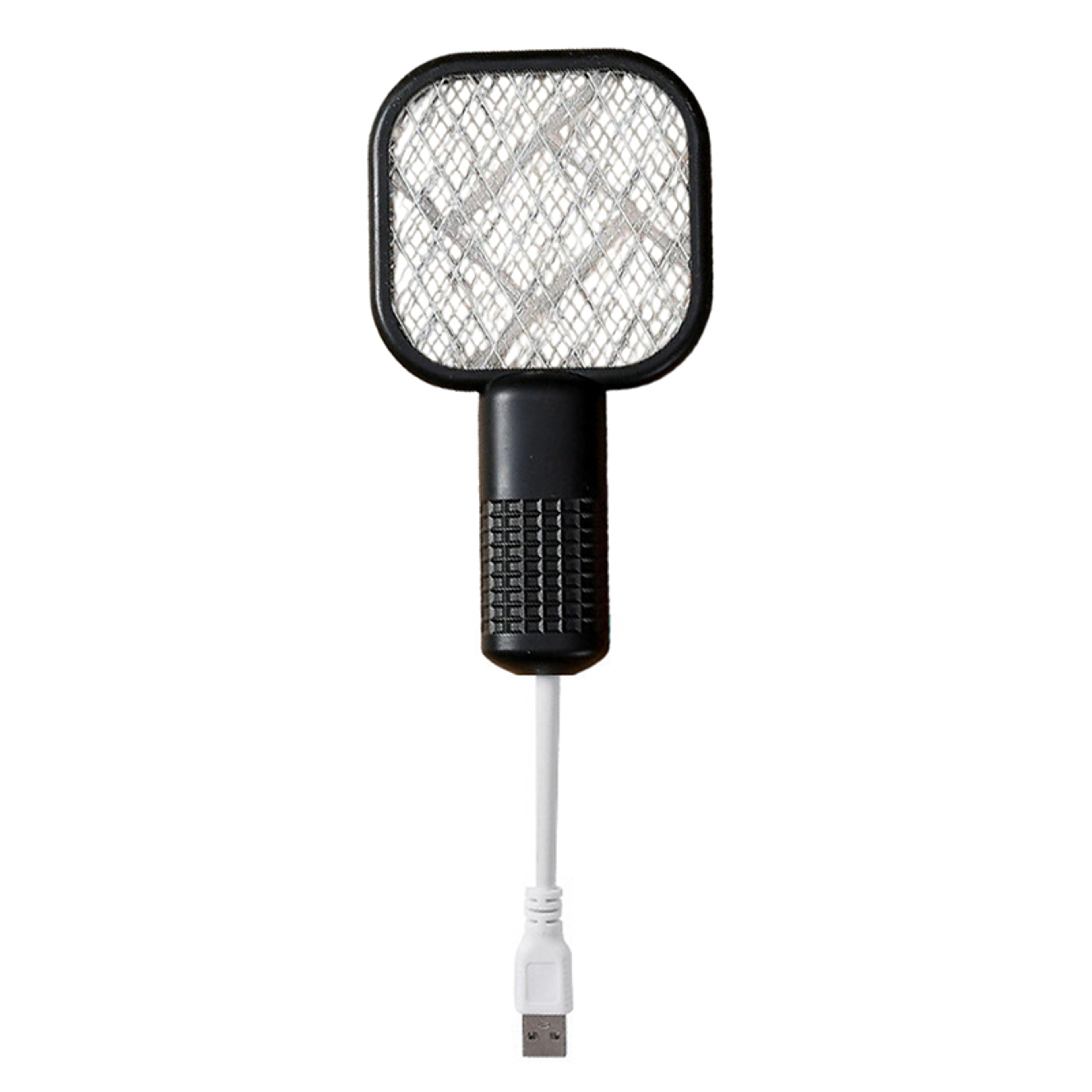 Rechargeable Electric Mosquito Swatter With UV Bug Zapper Light 5