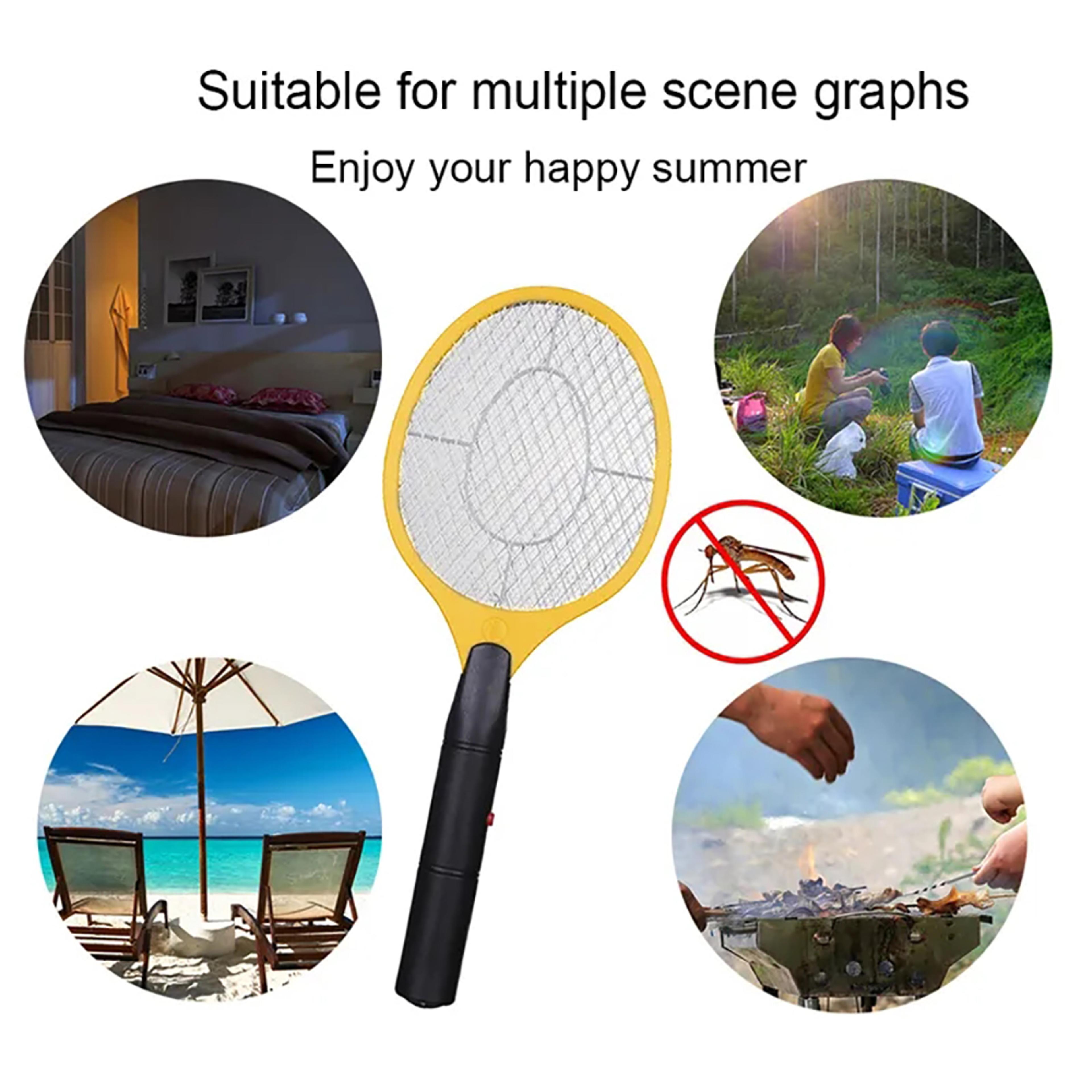 Ultimate Electric Fly Swatter  Mosquito Killer Racket Rechargeable Handheld Bug Zapper 1