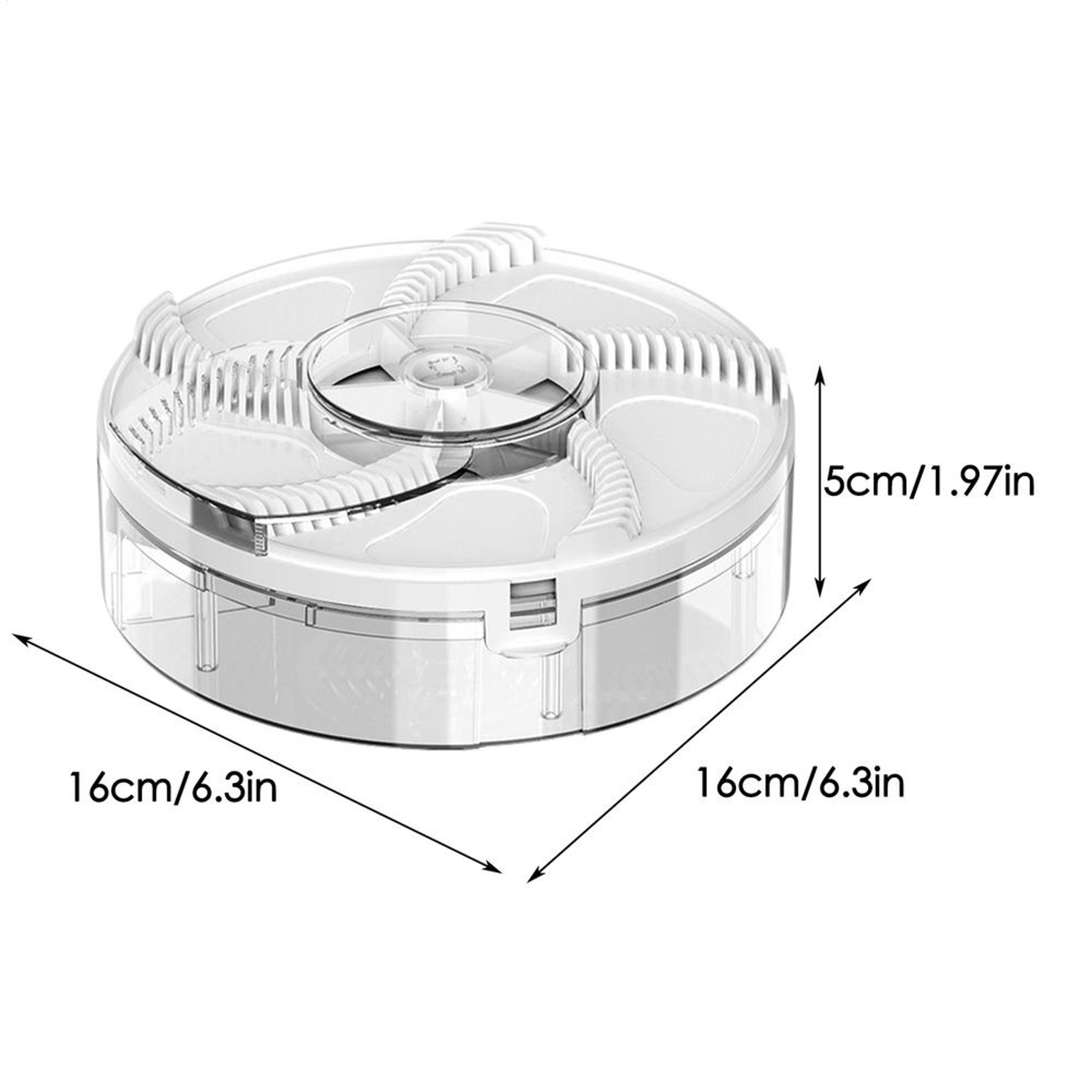 Rechargeable Rotating Fly Trap  Silent Indoor Pest Control Fly Catcher Device 7