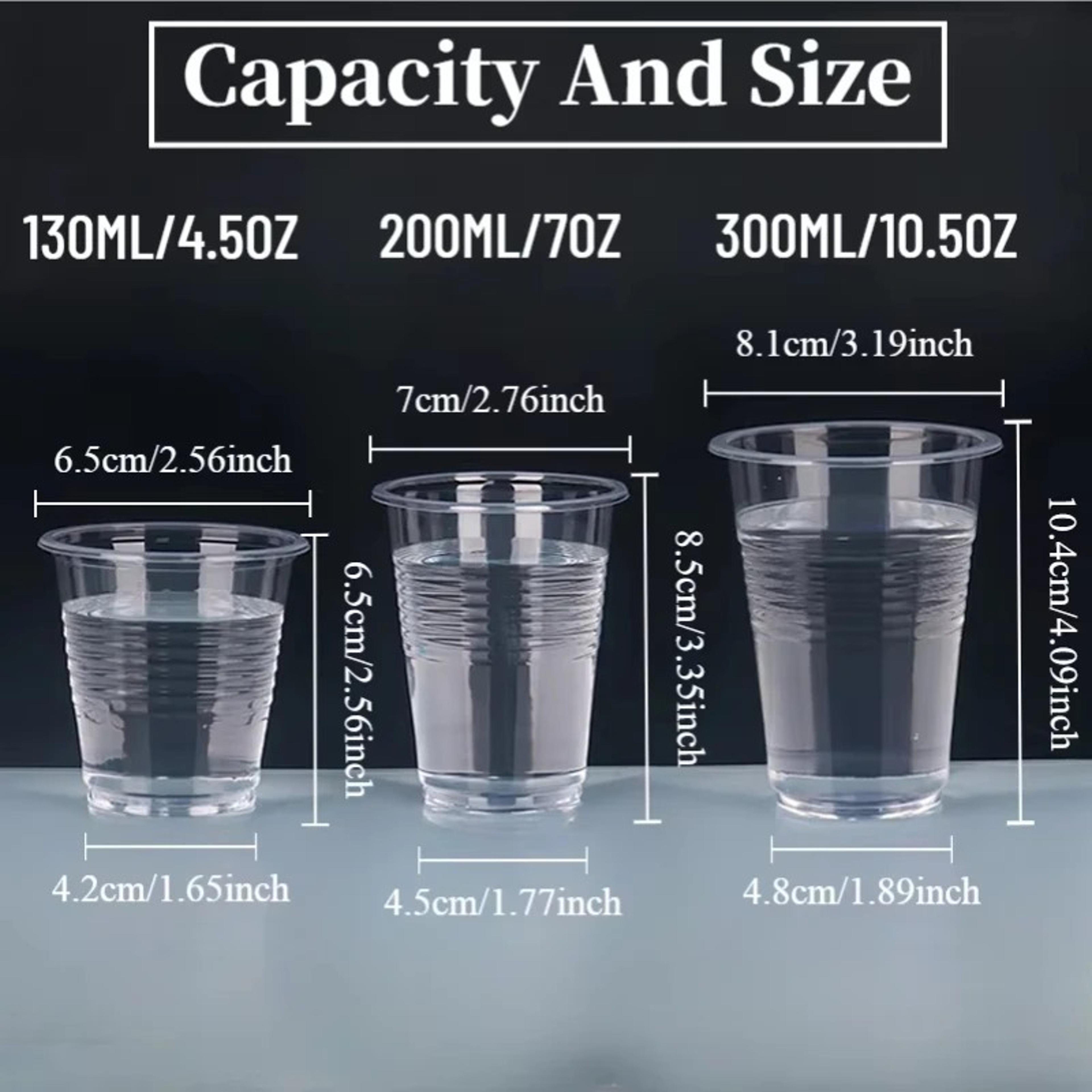 Disposable Plastic Cups Clear Transparent Party Cups For Drinks  Events 3