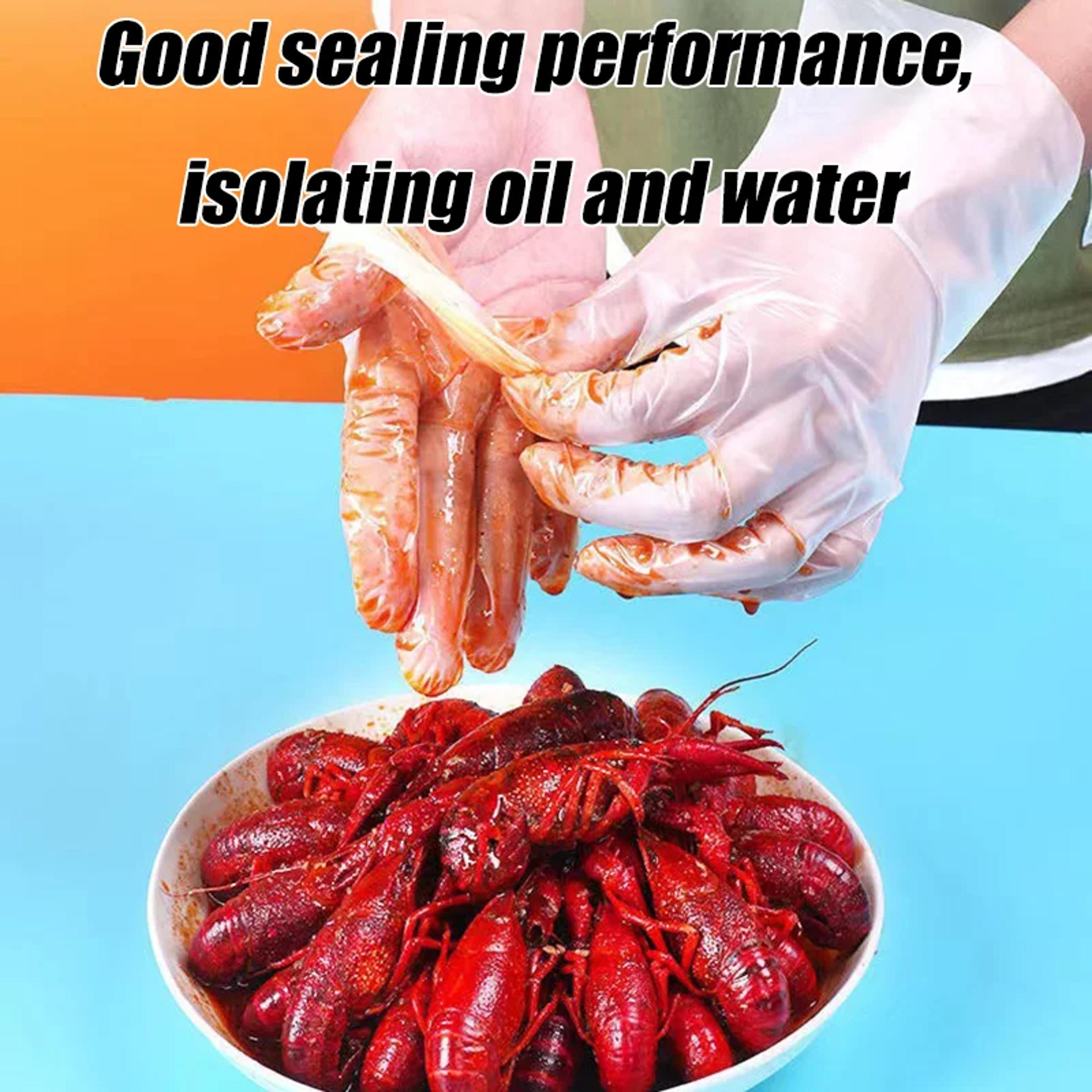 Heavy Duty Disposable Gloves For Kitchen  Bathroom Cleaning 1