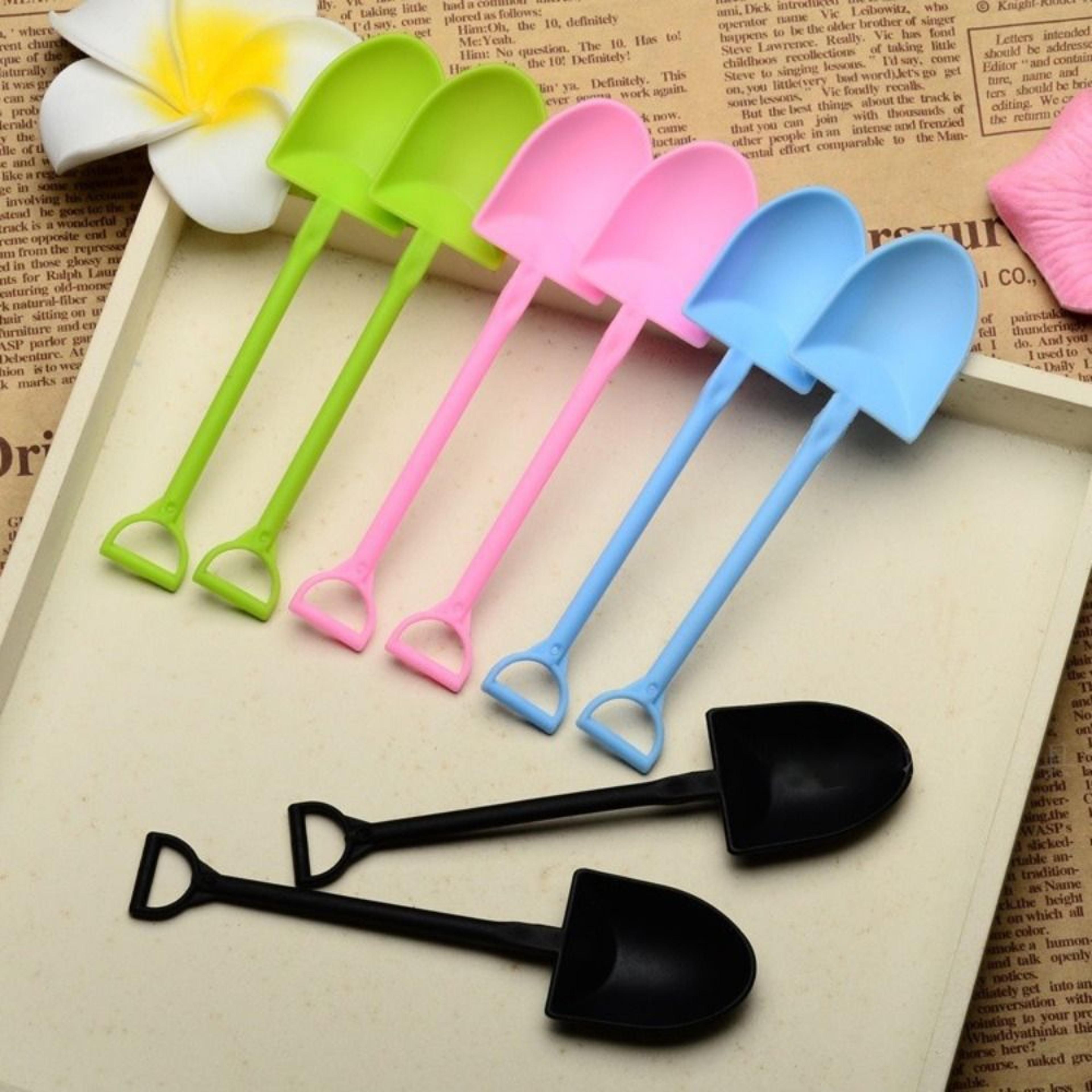 Disposable Dessert Spoons Durable Mini Tasting Spoons For Pudding Yogurt  Party Use 0