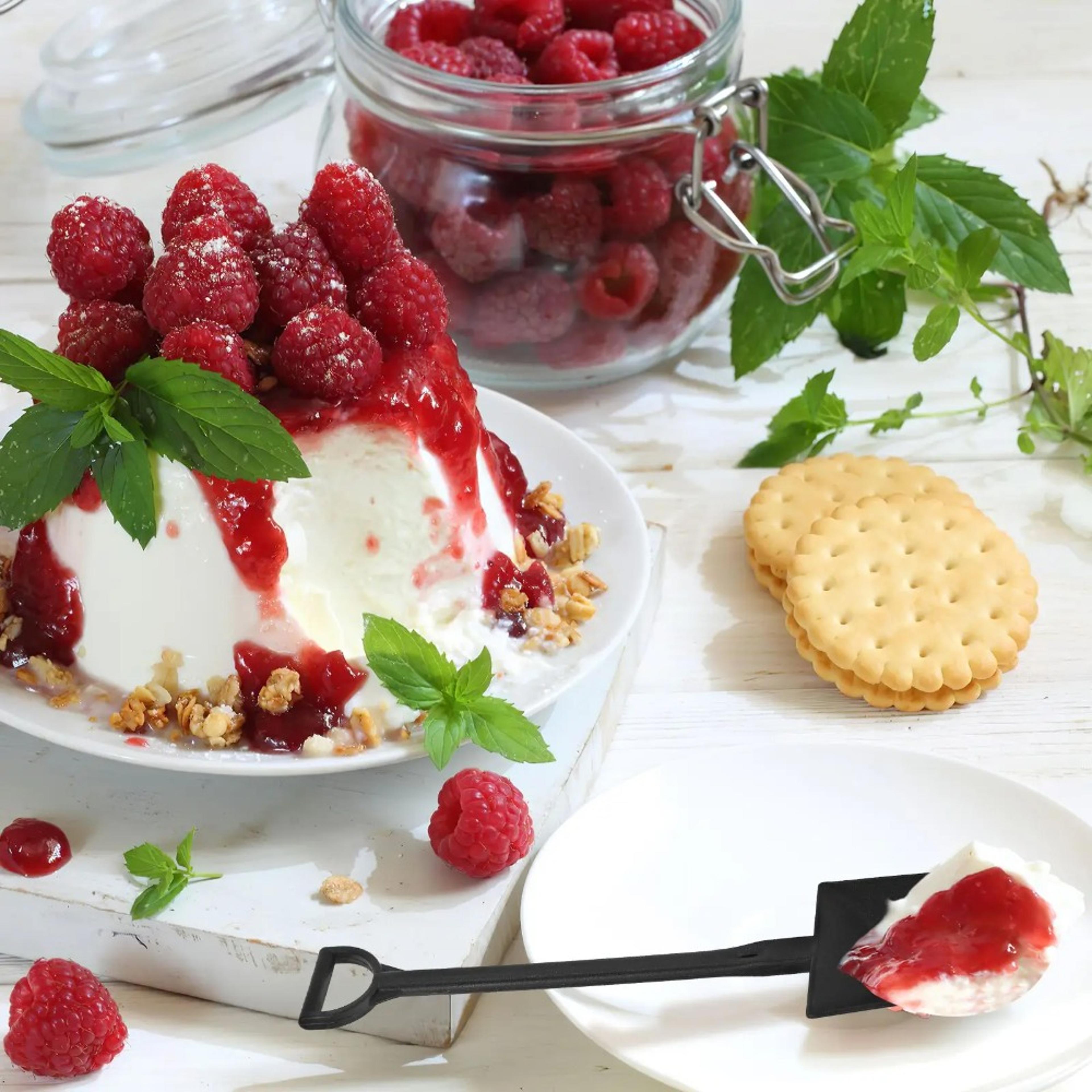 Disposable Dessert Spoons Durable Mini Tasting Spoons For Pudding Yogurt  Party Use 3