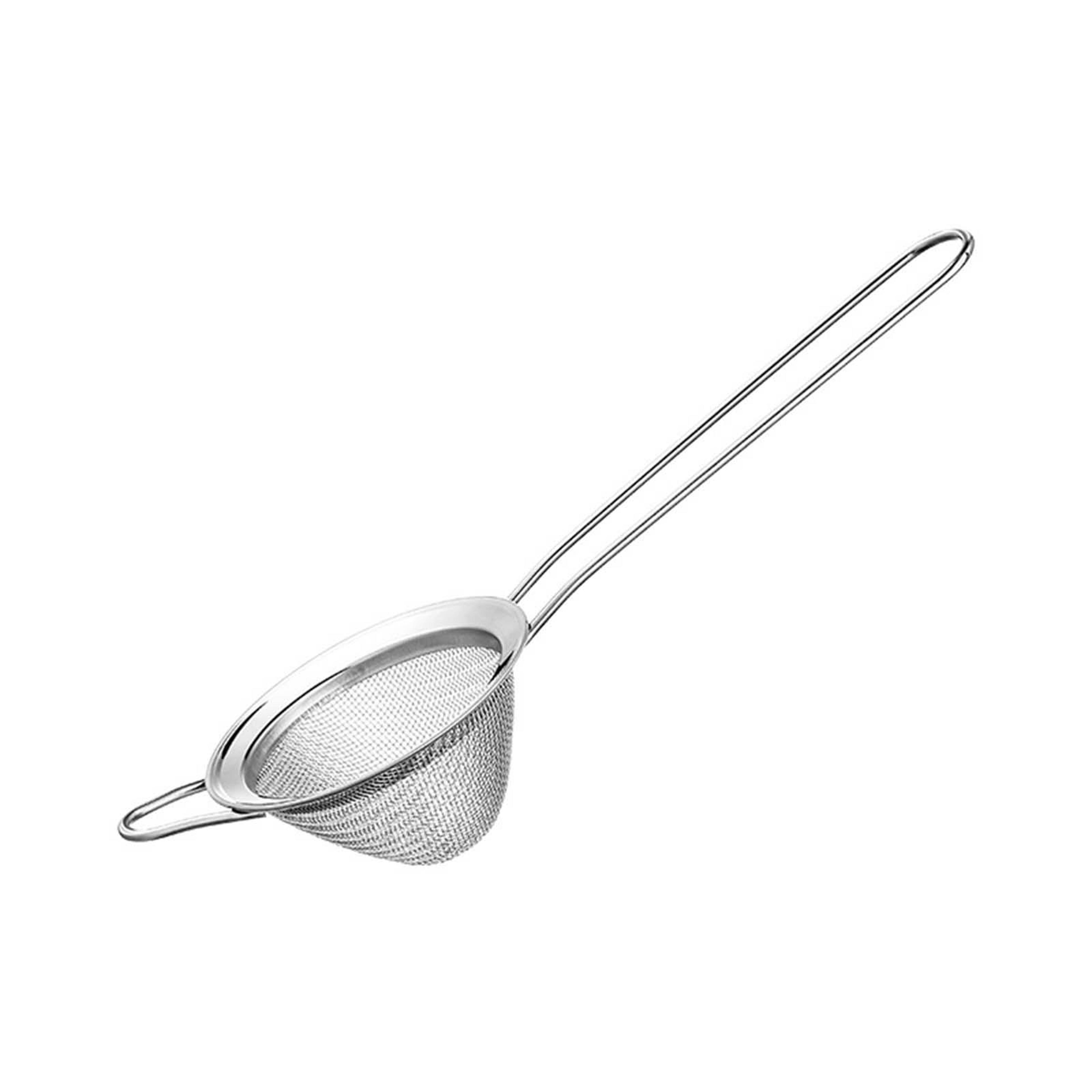 premium stainless steel tea & coffee strainer with fine mesh sifter