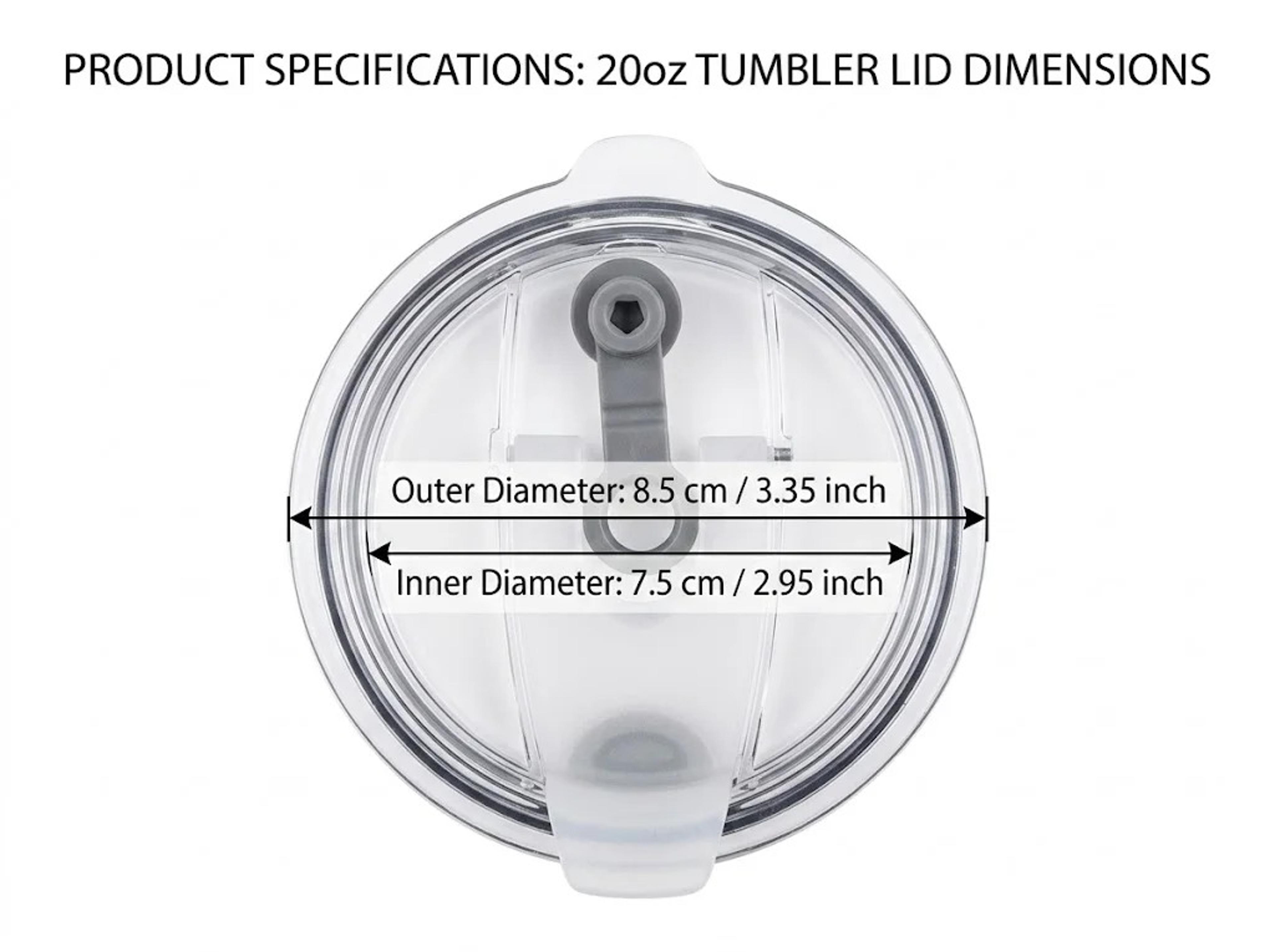 Clear Leak Proof Cup Lids For Tumblers 7