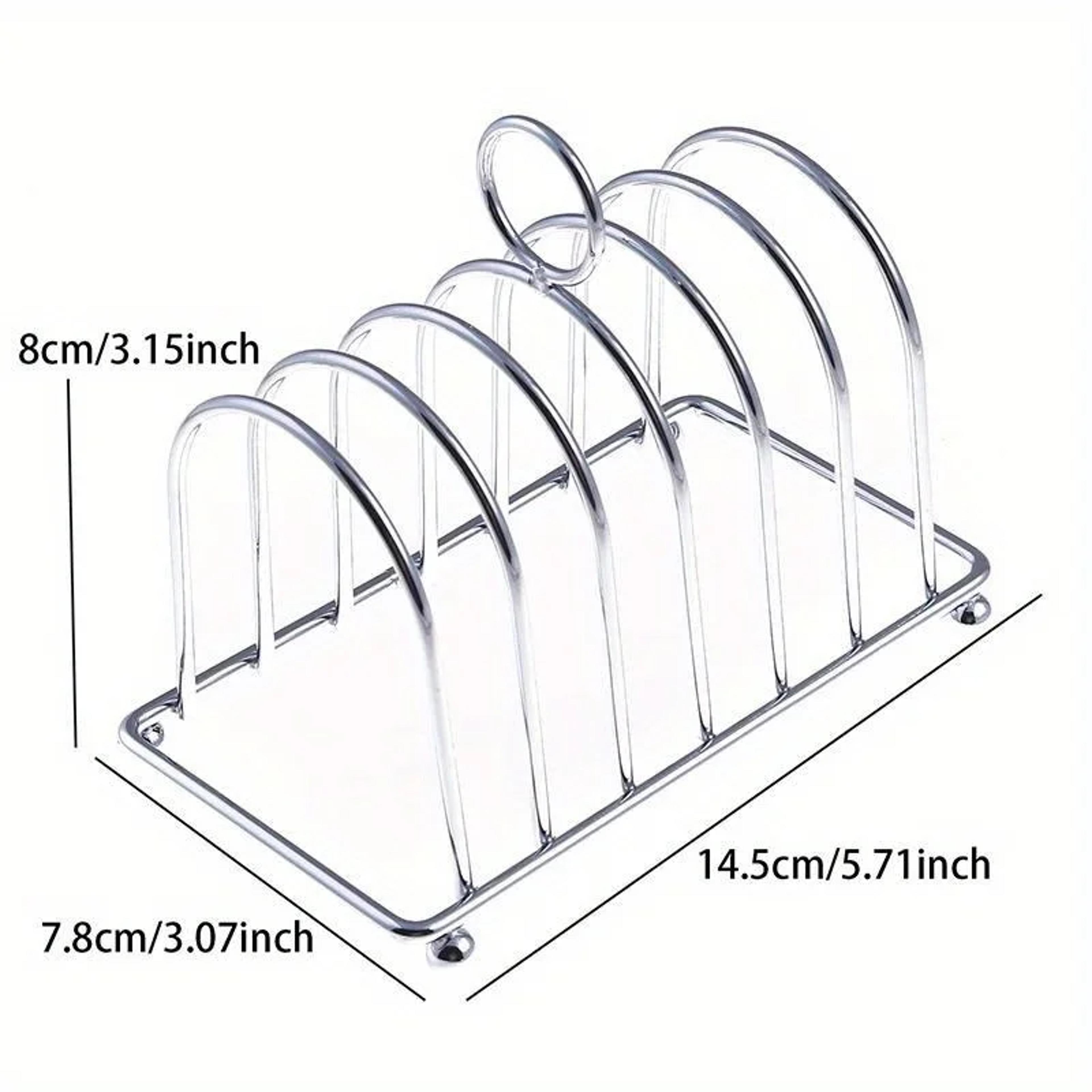 Premium Stainless Steel Bread Rack Toast Rack For Kitchen  Restaurant Display 5
