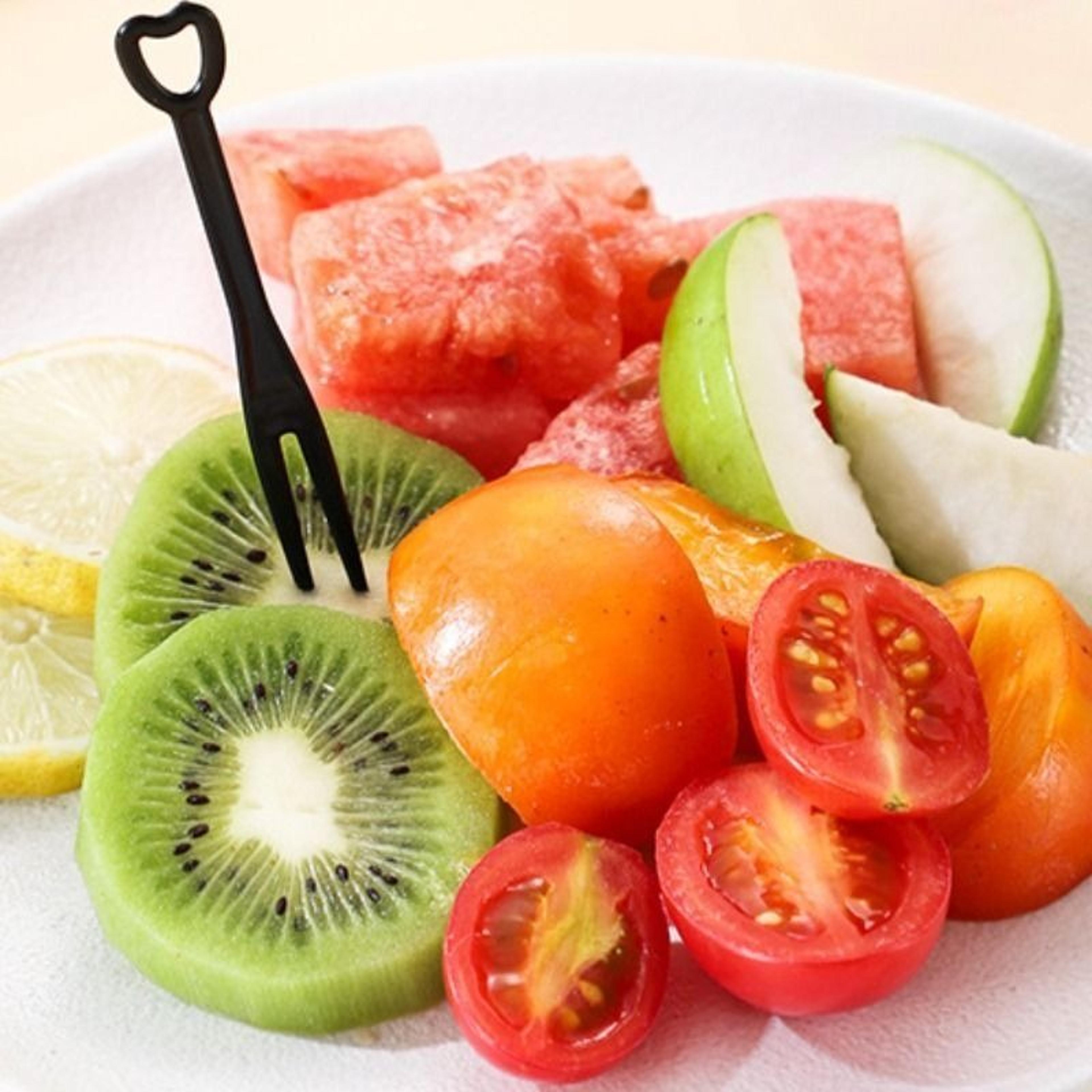 Mini Disposable Fruit  Cake Forks Premium Party Tableware  Appetizer Picks 0