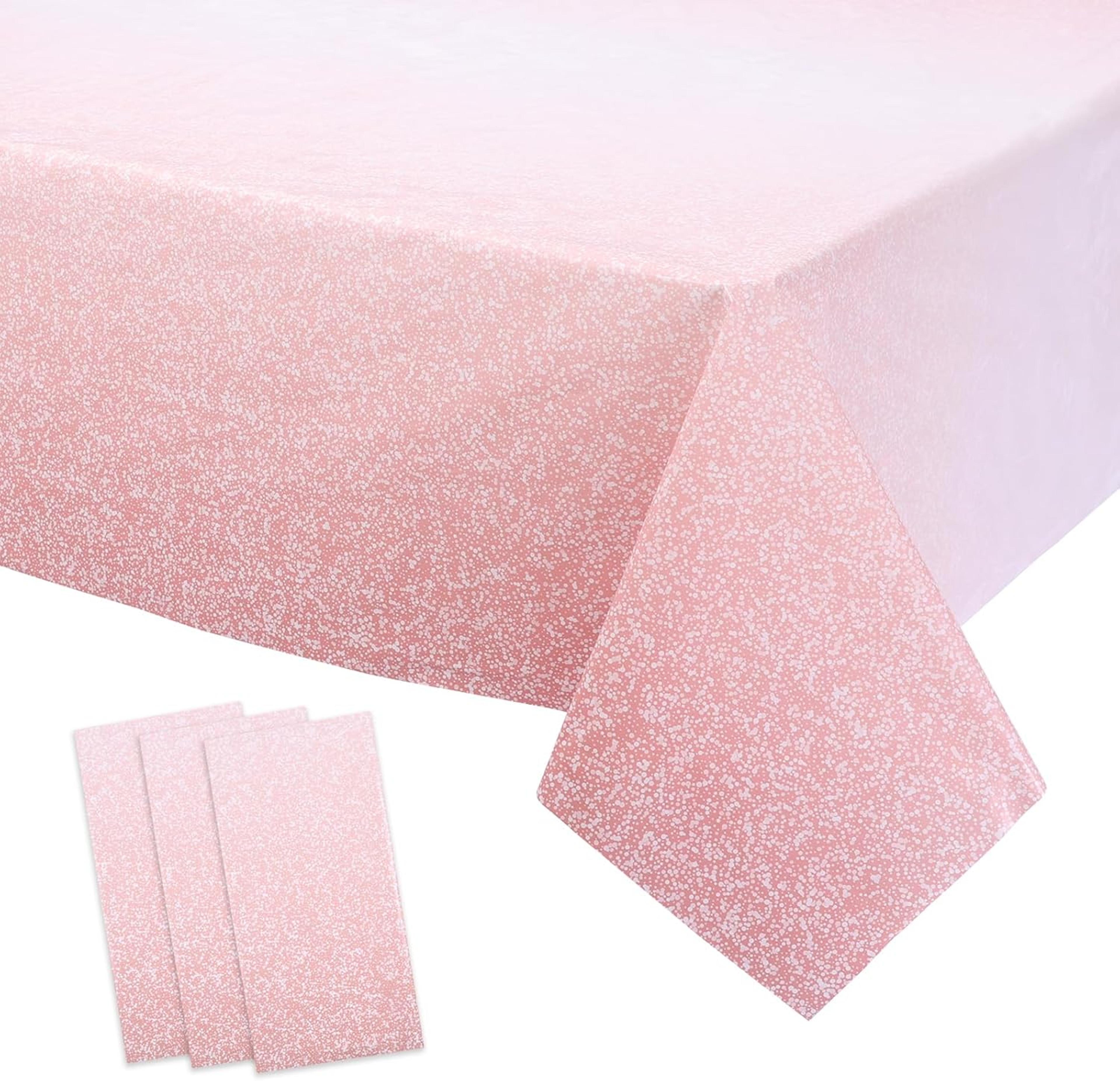 Waterproof Disposable Party Table Cover For Birthday Wedding  Baby Shower 8
