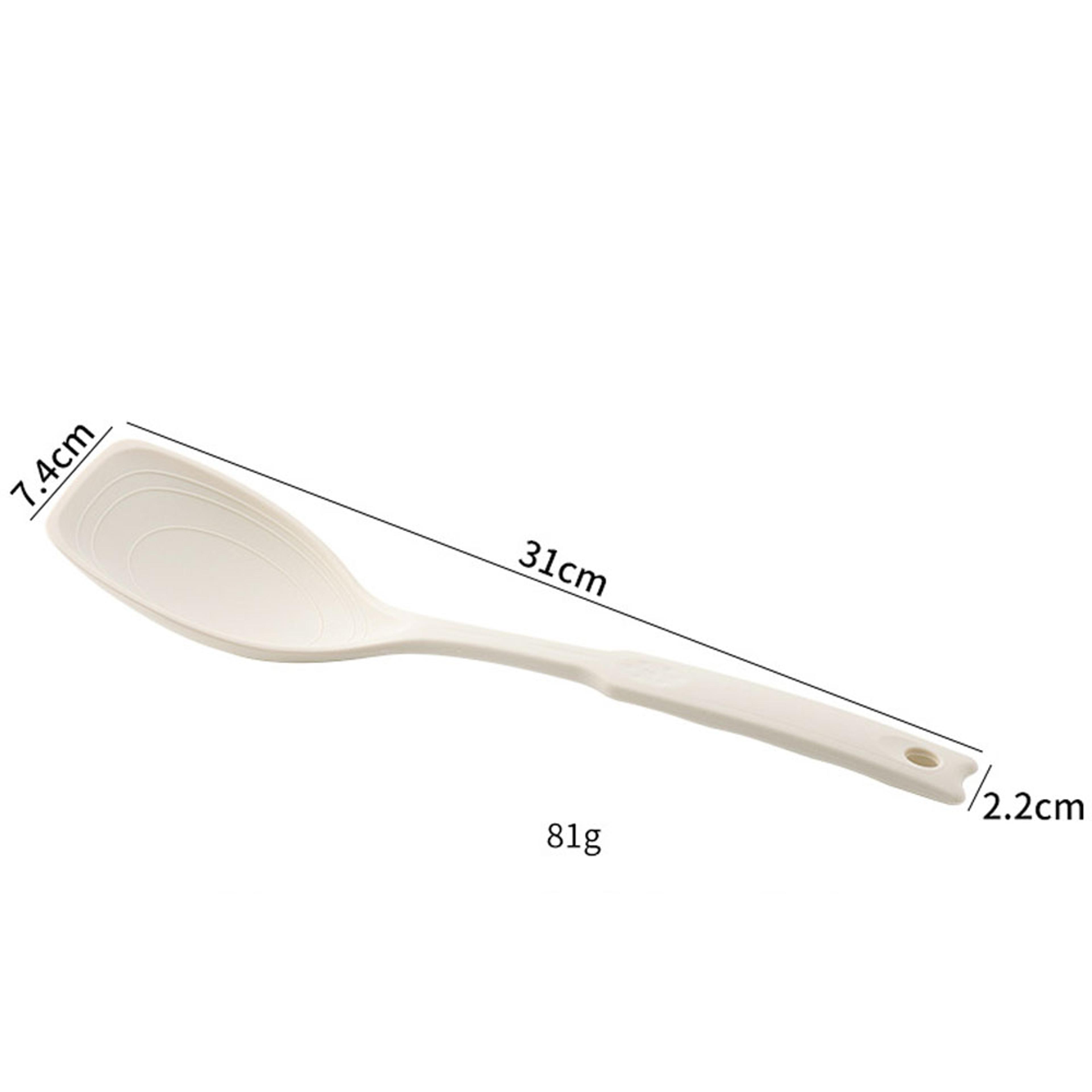 Heat Resistant Silicone Cooking Spatula  Spoon Large Flexible 1
