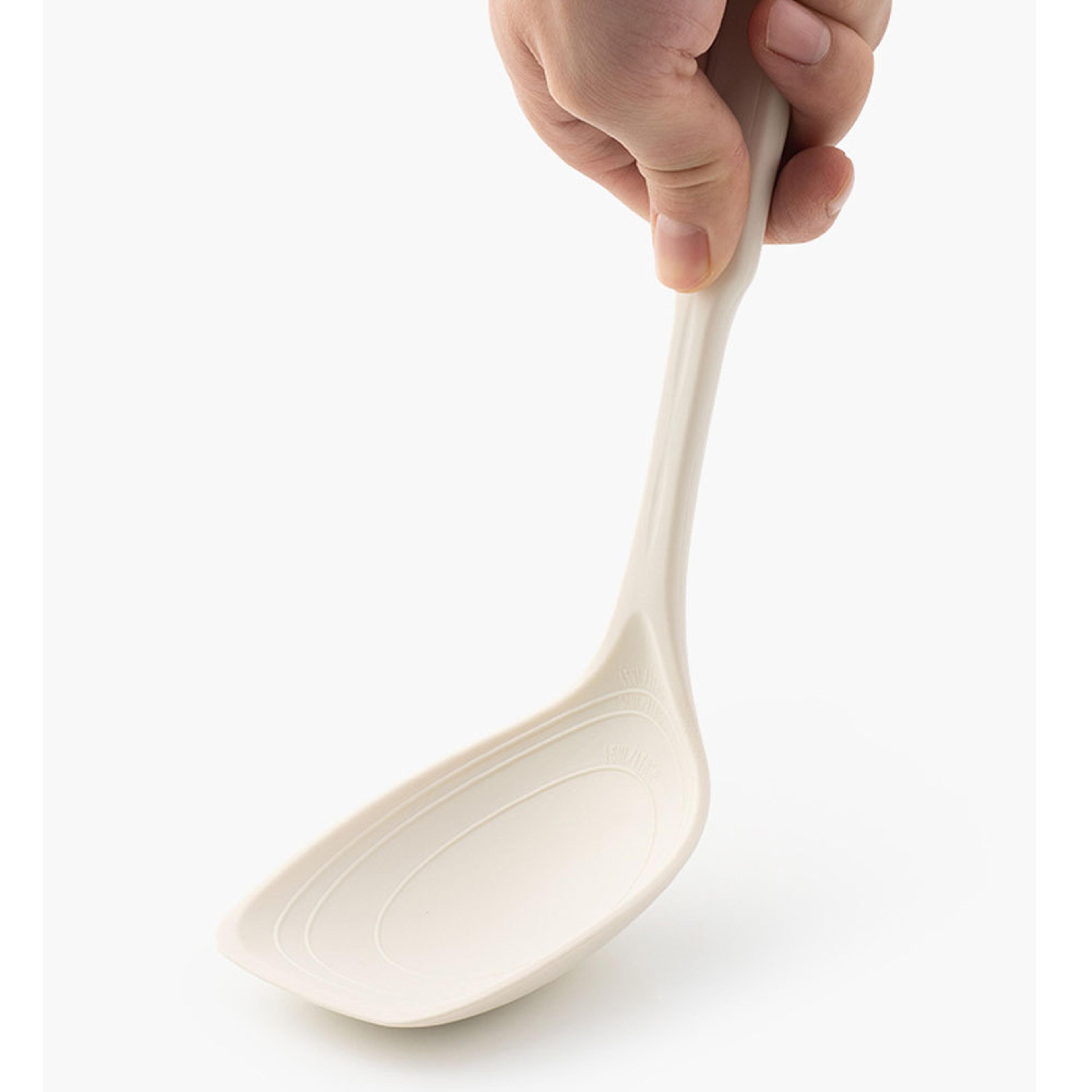 Heat Resistant Silicone Cooking Spatula  Spoon Large Flexible 2