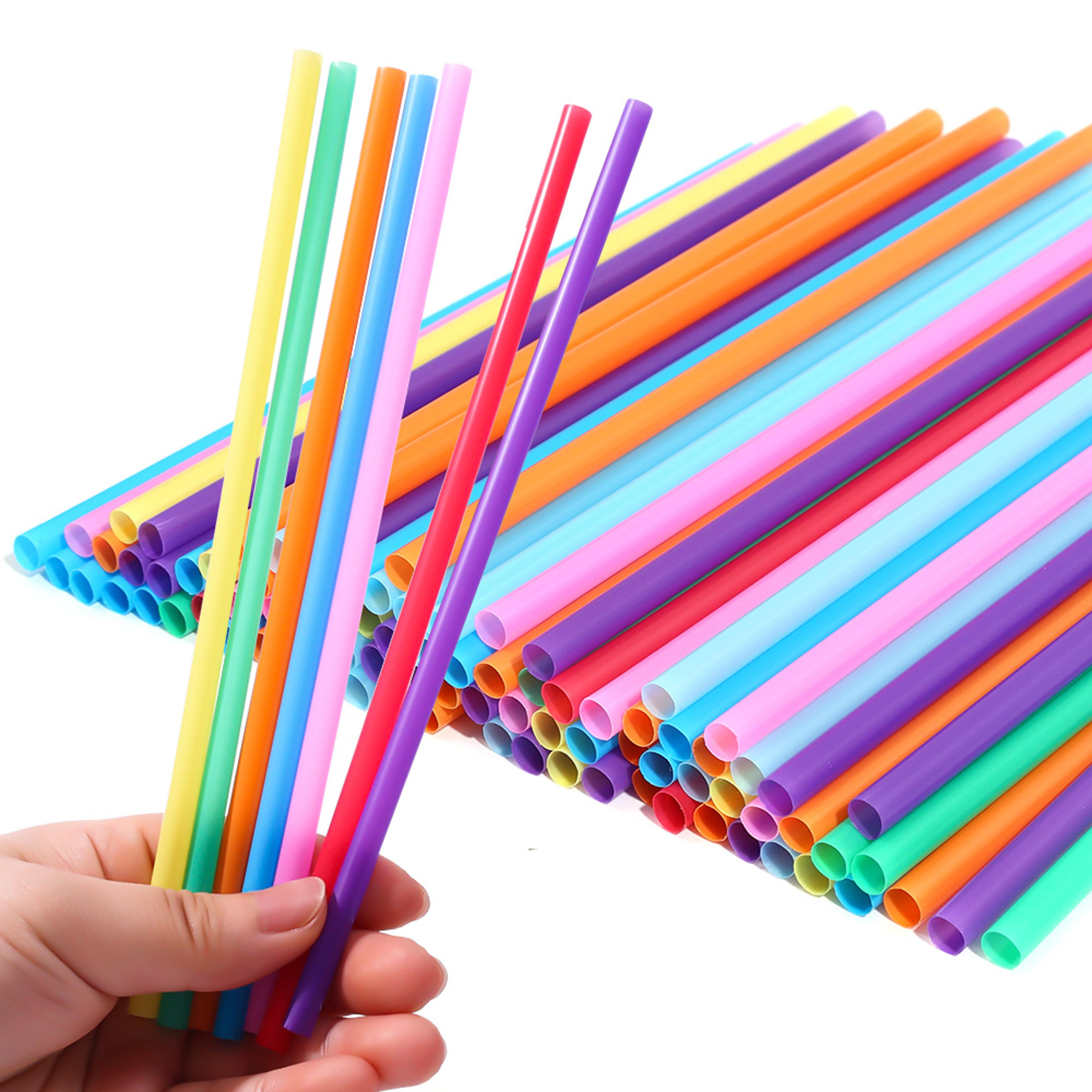 Colorful Wide Straws For Milk Tea  Juice Drinks 2
