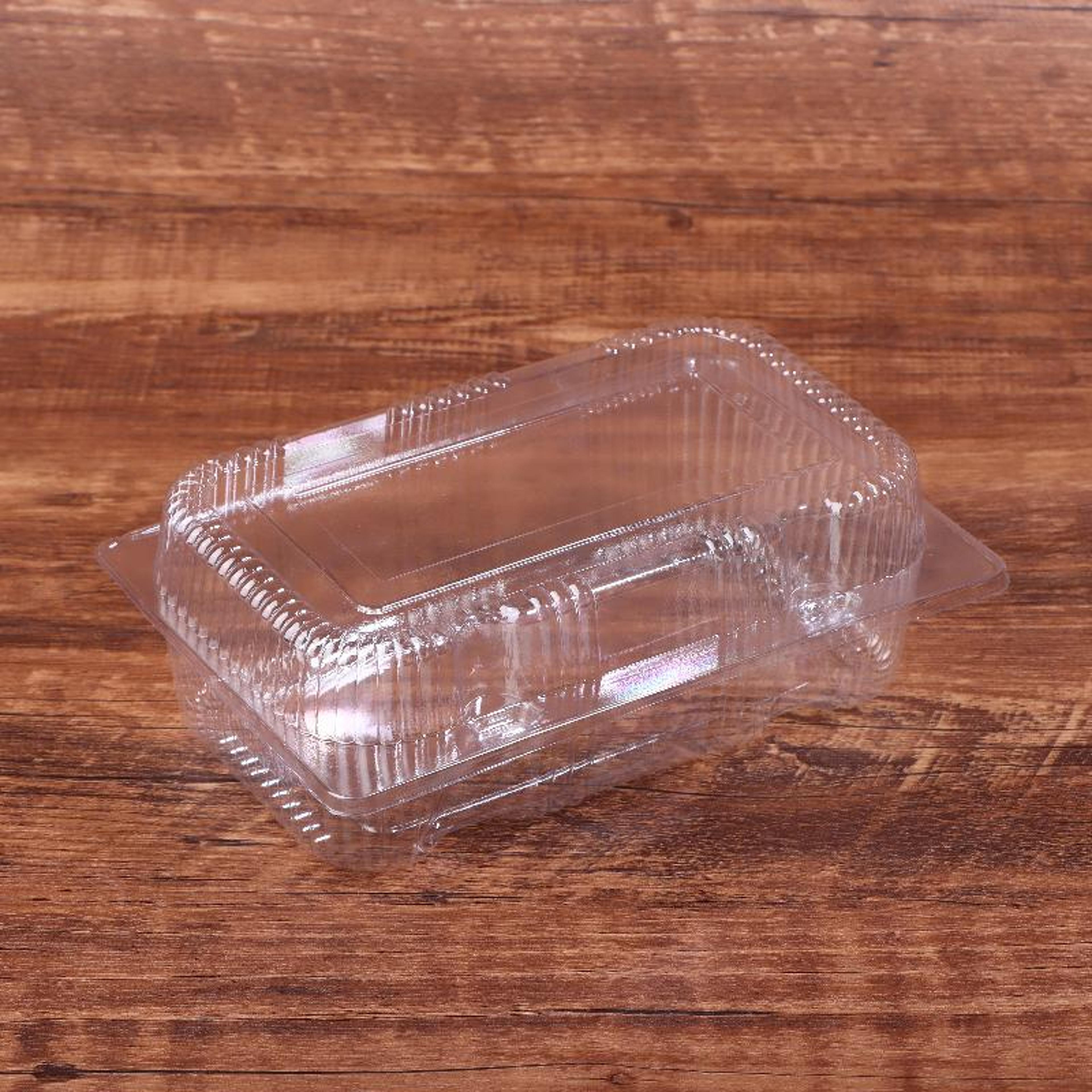 Premium Clear Plastic Food Containers Disposable Takeout  Bakery Packaging Boxes 4