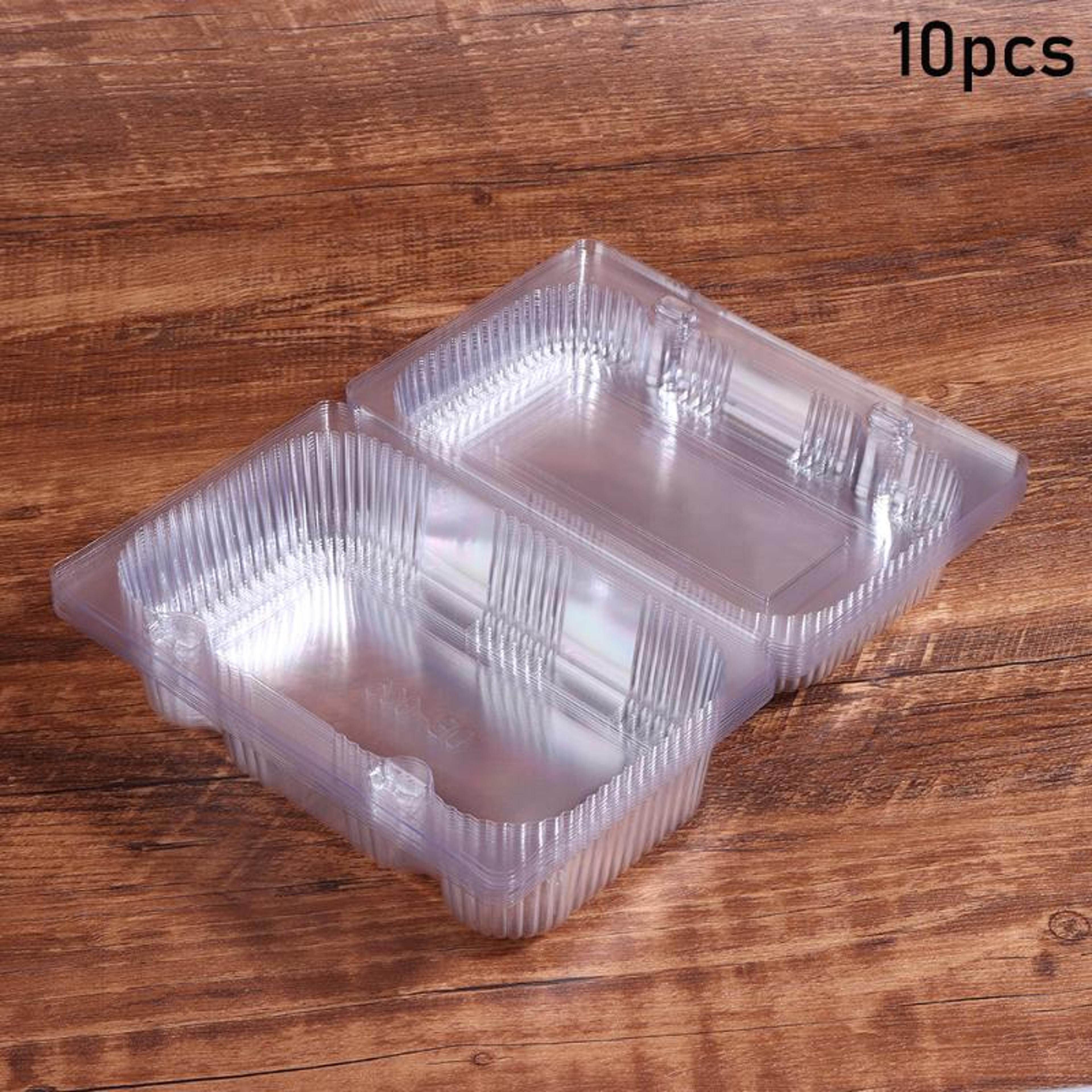 Premium Clear Plastic Food Containers Disposable Takeout  Bakery Packaging Boxes 5