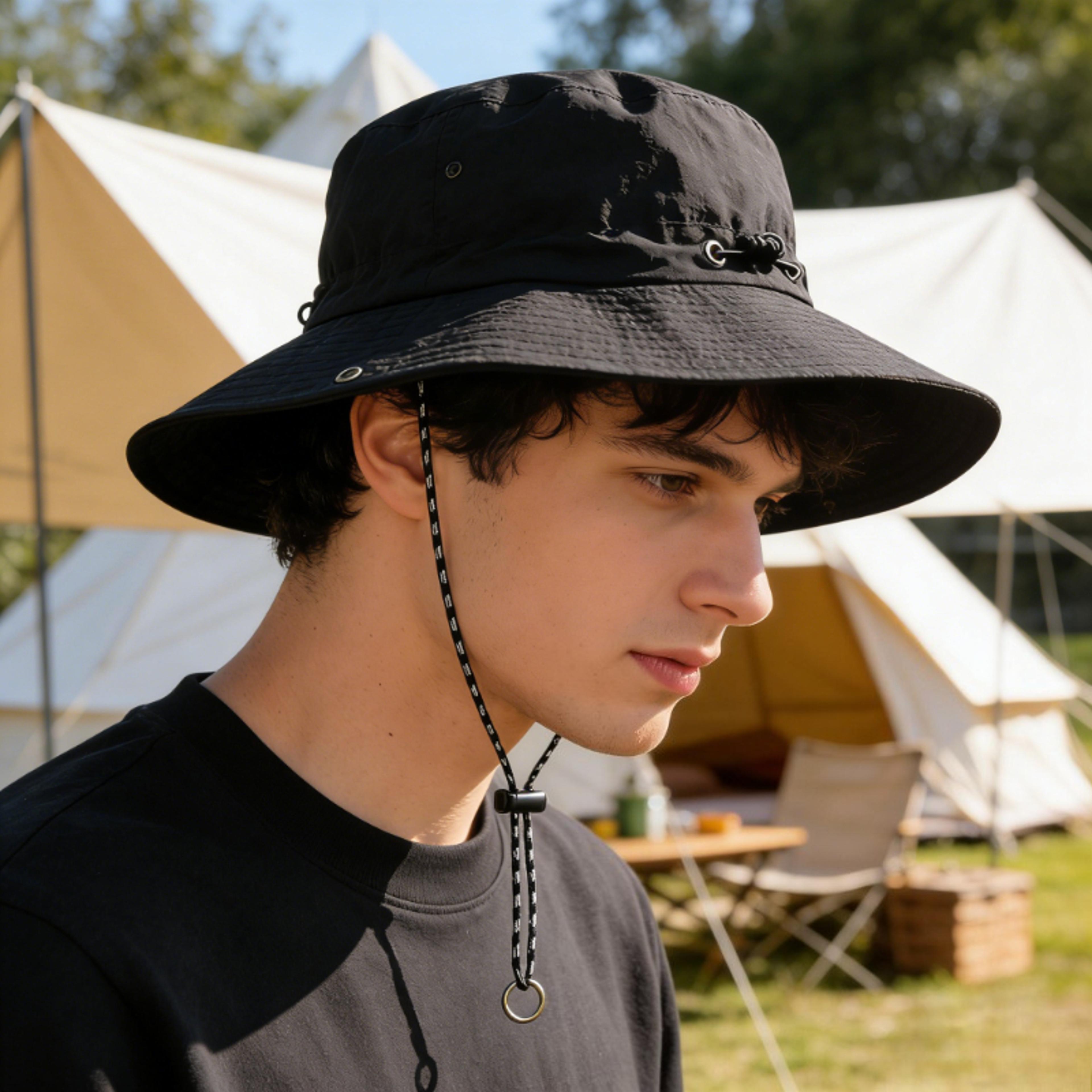 Waterproof Quick Dry Foldable Fishing Hat For Sun Protection 0